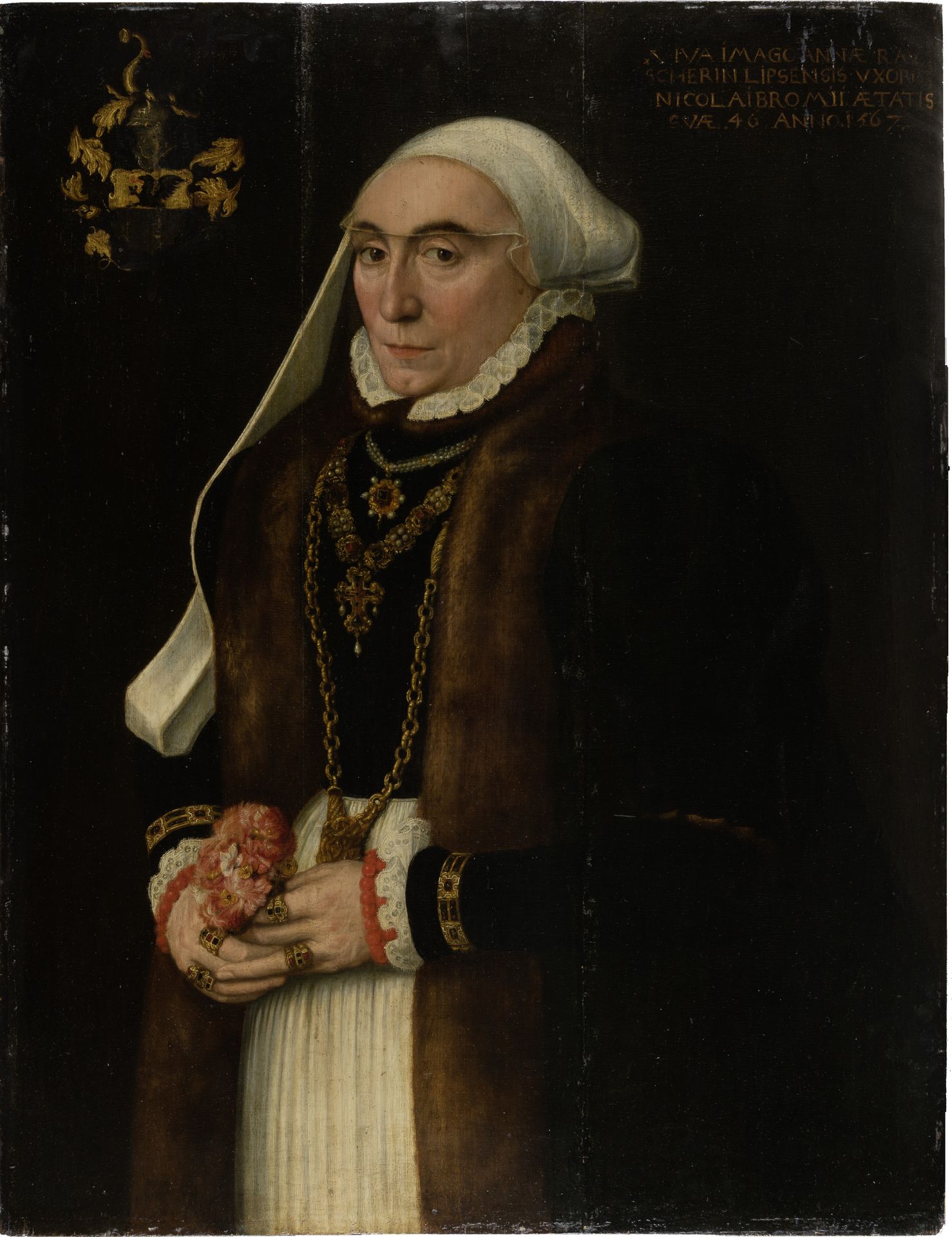 Portrait of Anna Rauscher by Anonymous