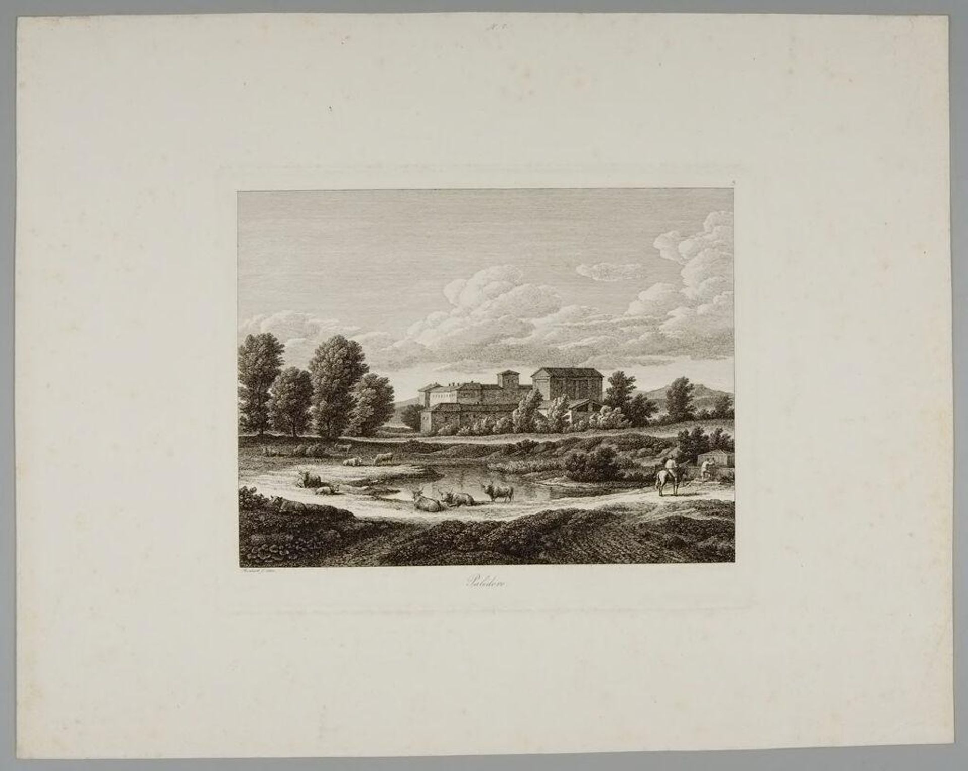 Palidoro by Johann Christian Reinhart