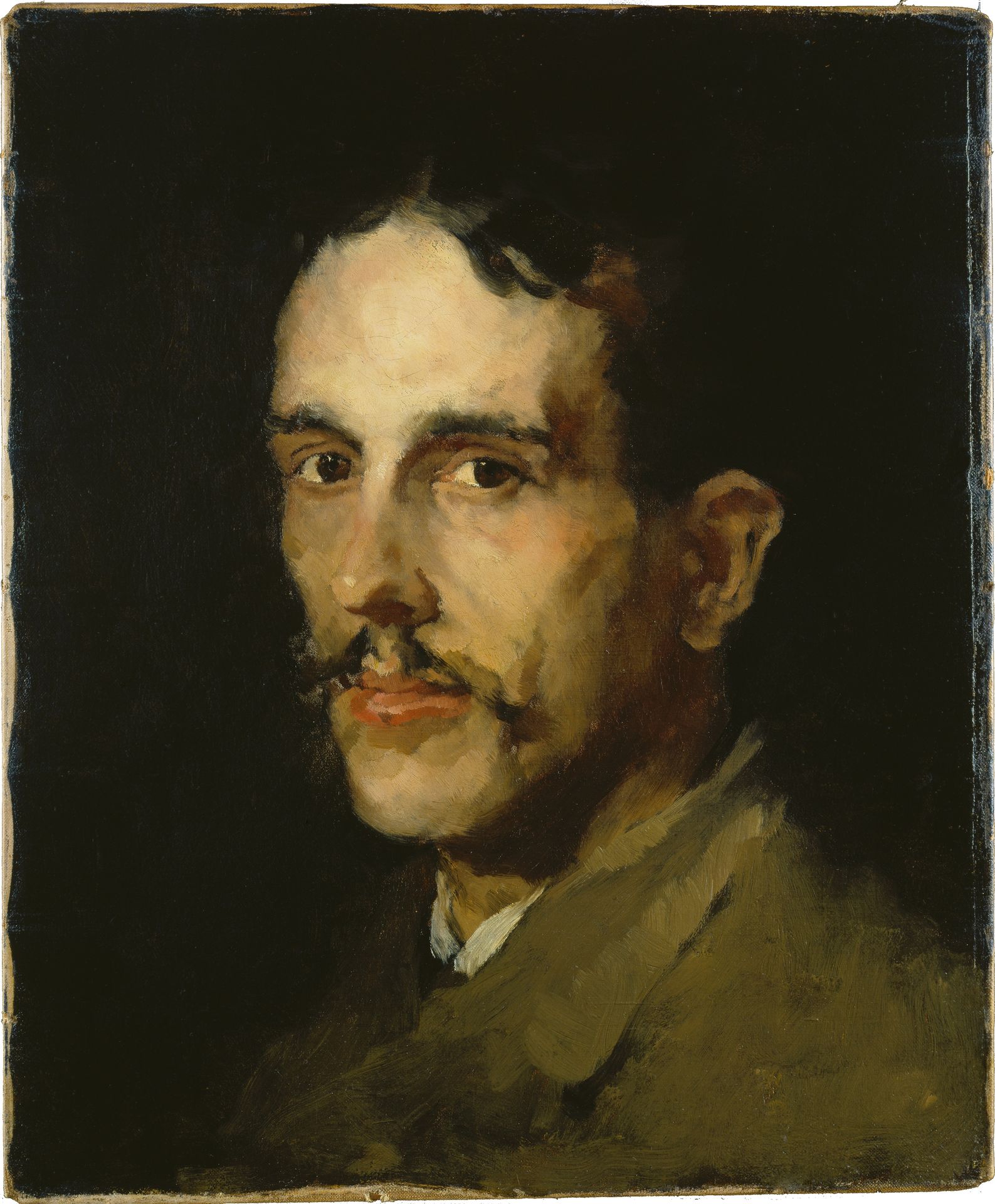 Portrait of the Painter Louis Eysen by Wilhelm Leibl