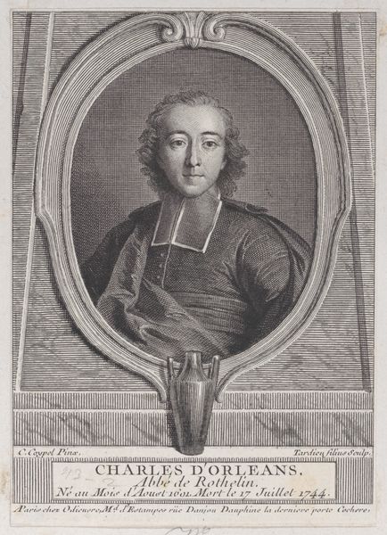 Portrait of Charles d'Orleans, Abbe of Rothelin