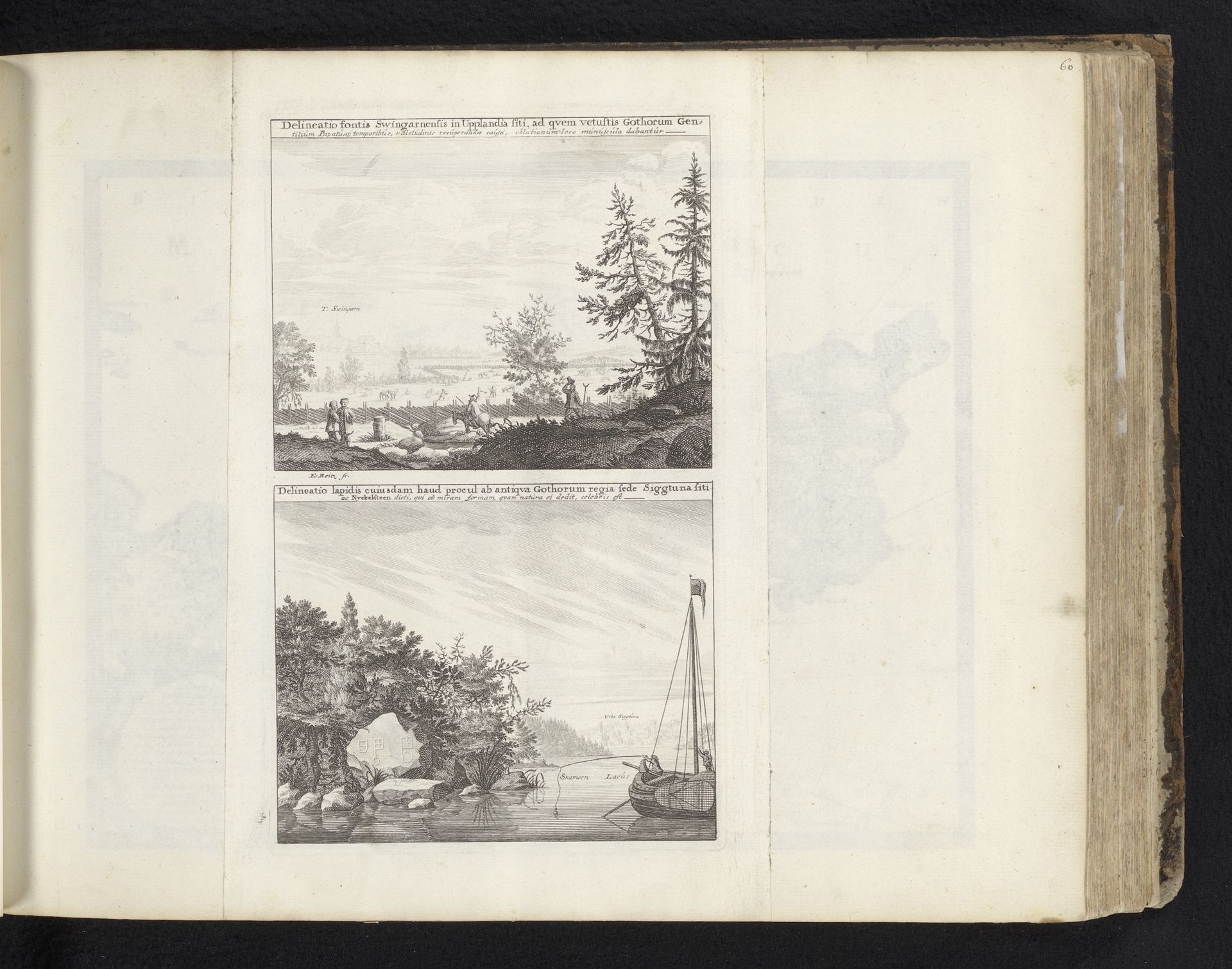 Bron van Svinngarn en runensteen in Sigtuna by Erik Reitz