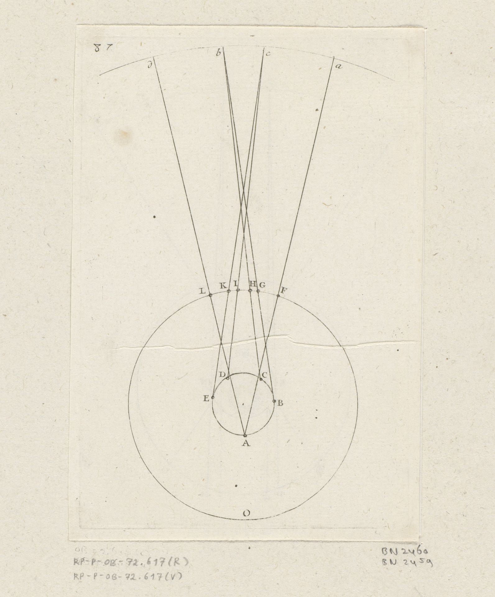 Bewegingen van Jupiter en de Aarde by Sébastien Leclerc I