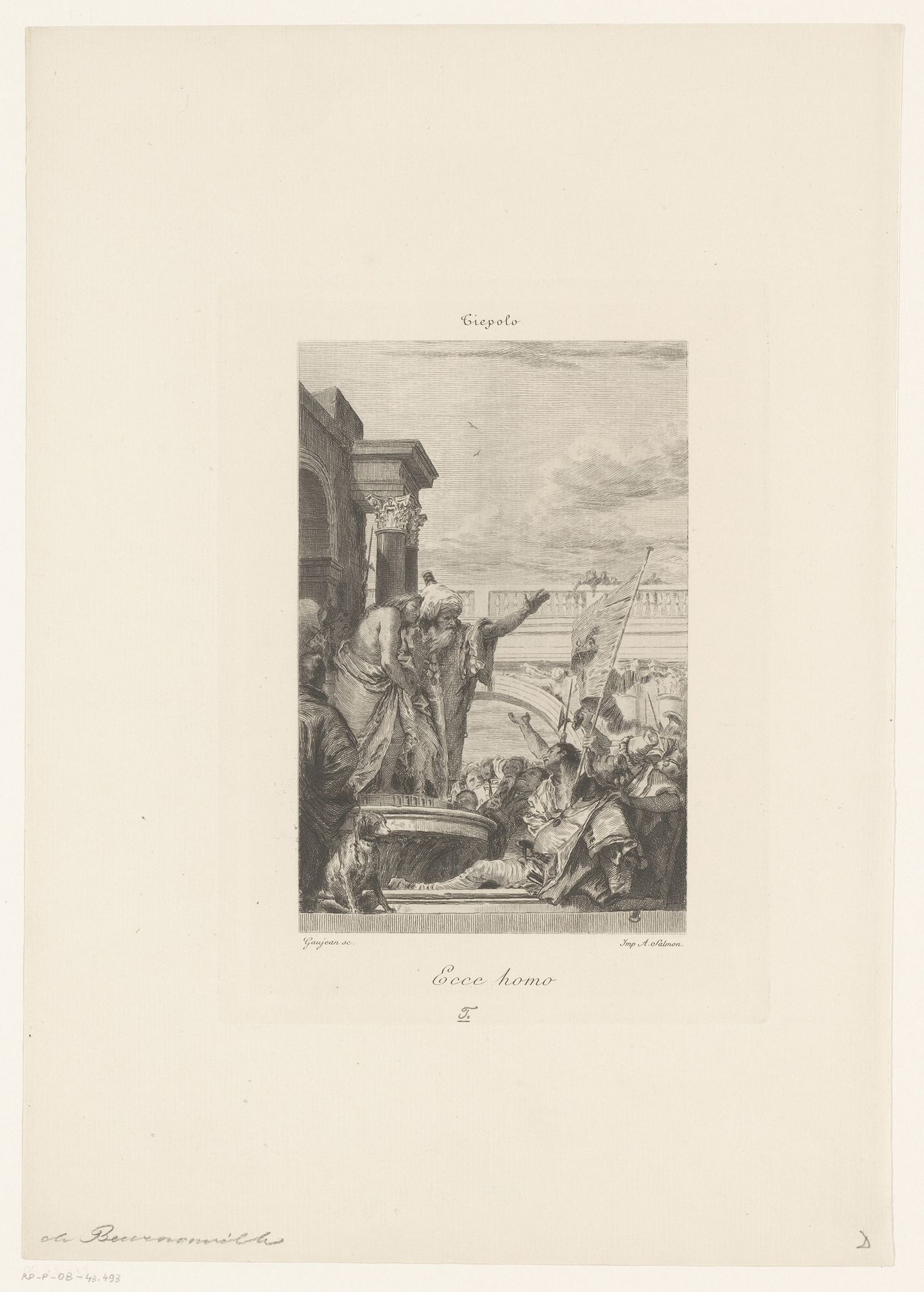 Ecce Homo by Eugène Gaujean