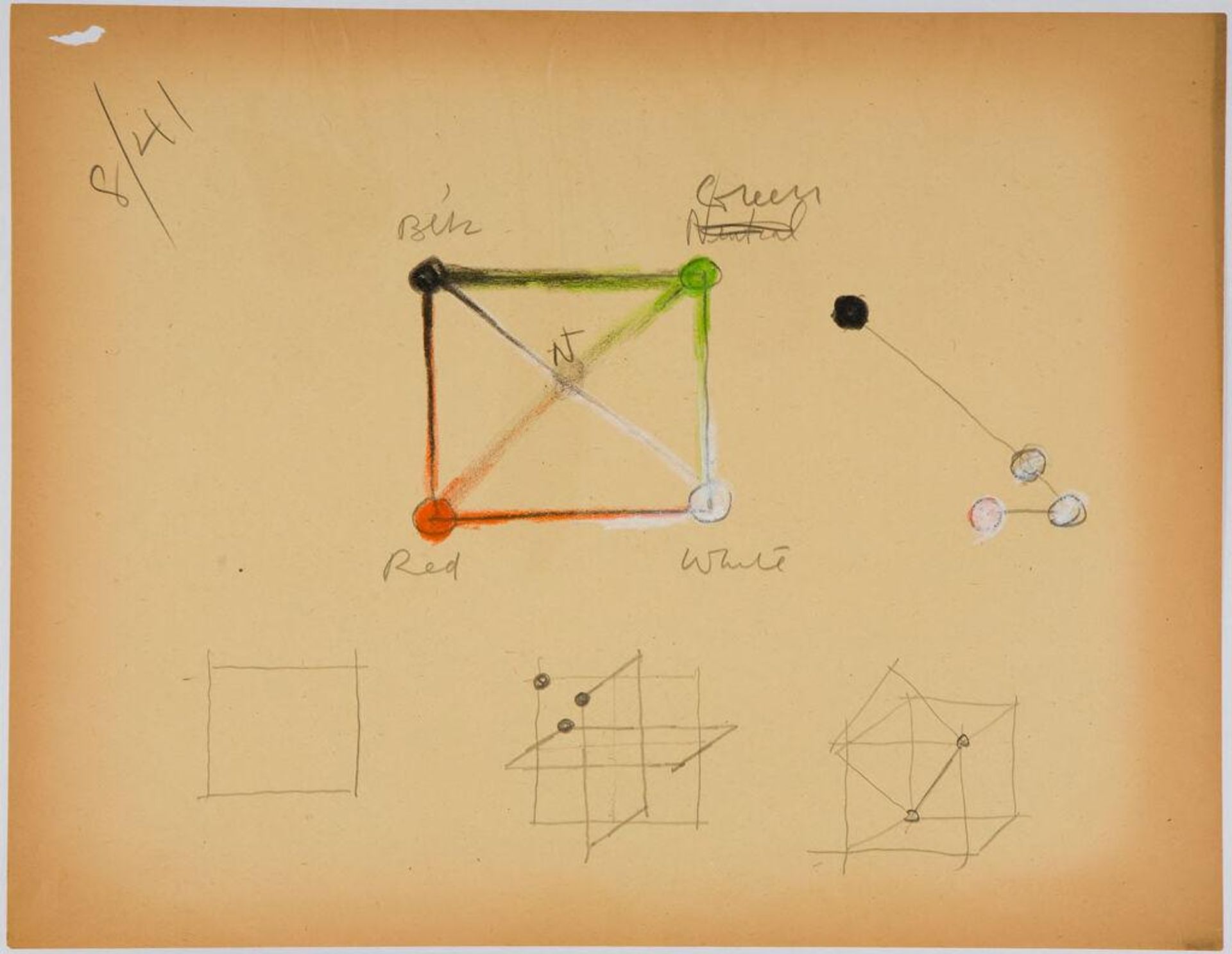 Color-Space Diagrams by Stuart Davis