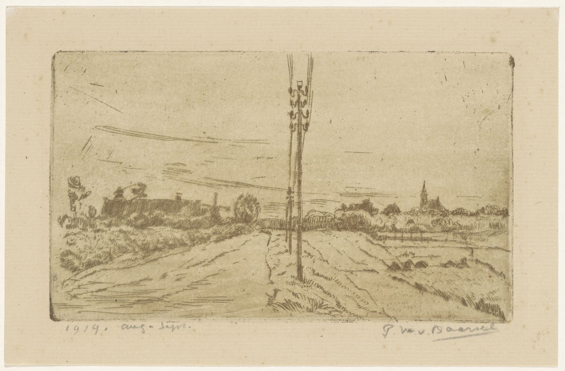 Weg van Leerdam by Pieter Willem van Baarsel
