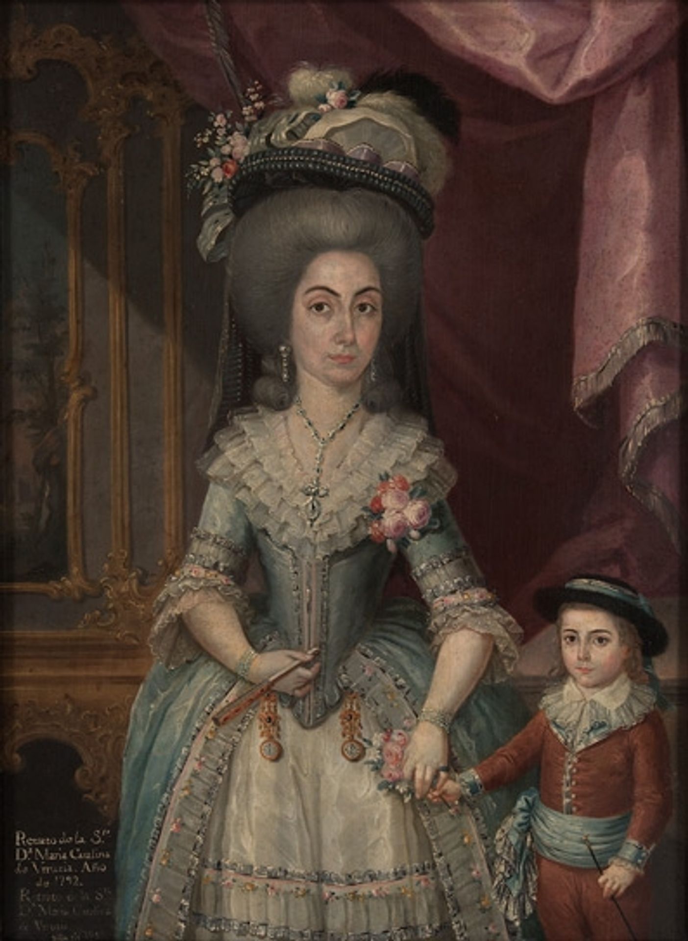 Doña María Catalina de Urrutia by José Campeche