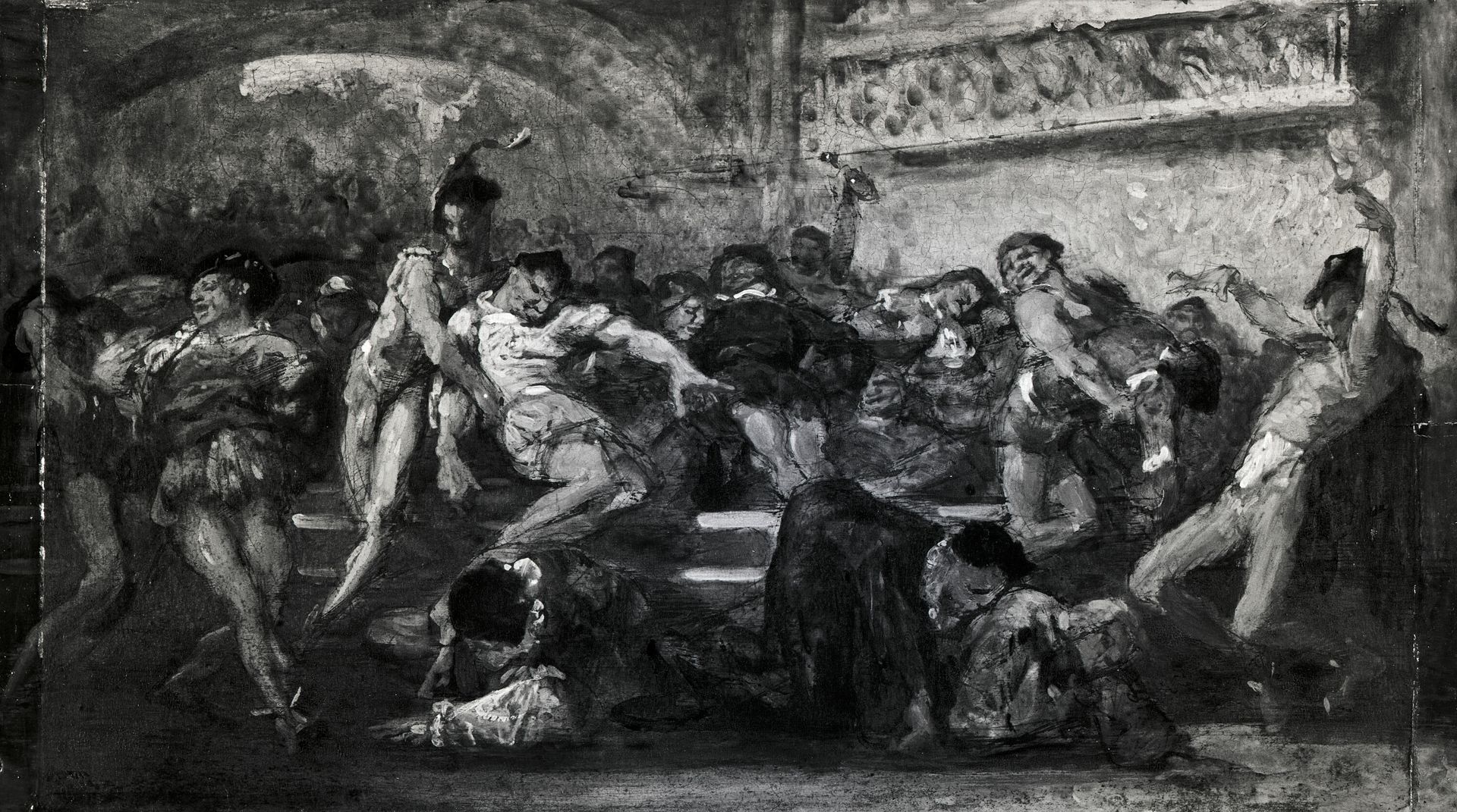 The Carousal (Scene from Faust?) by Anonymous