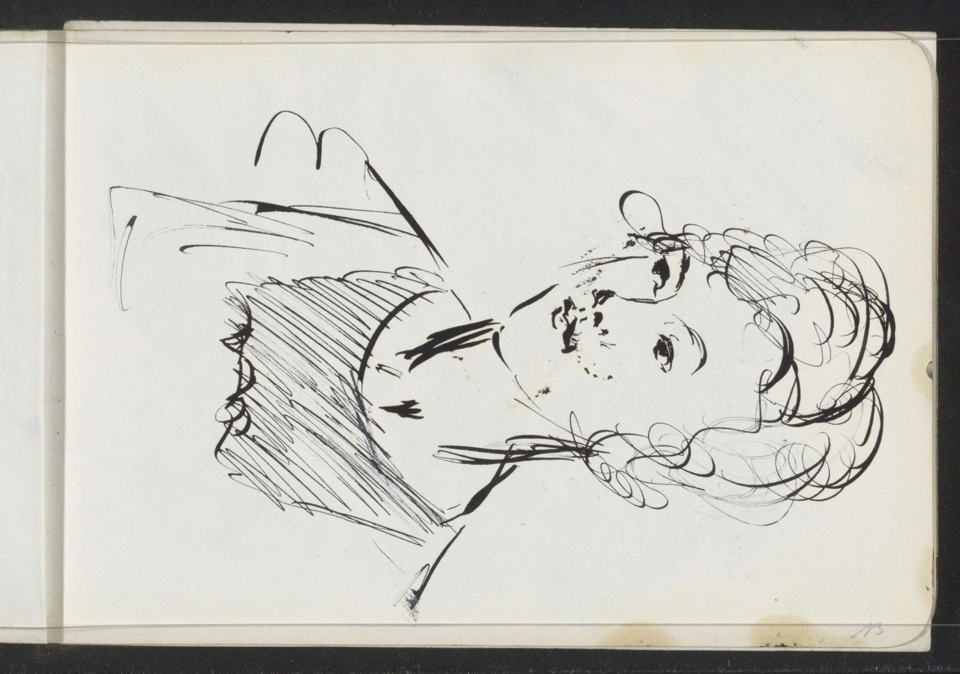 Vrouwenhoofd by Isaac Israels