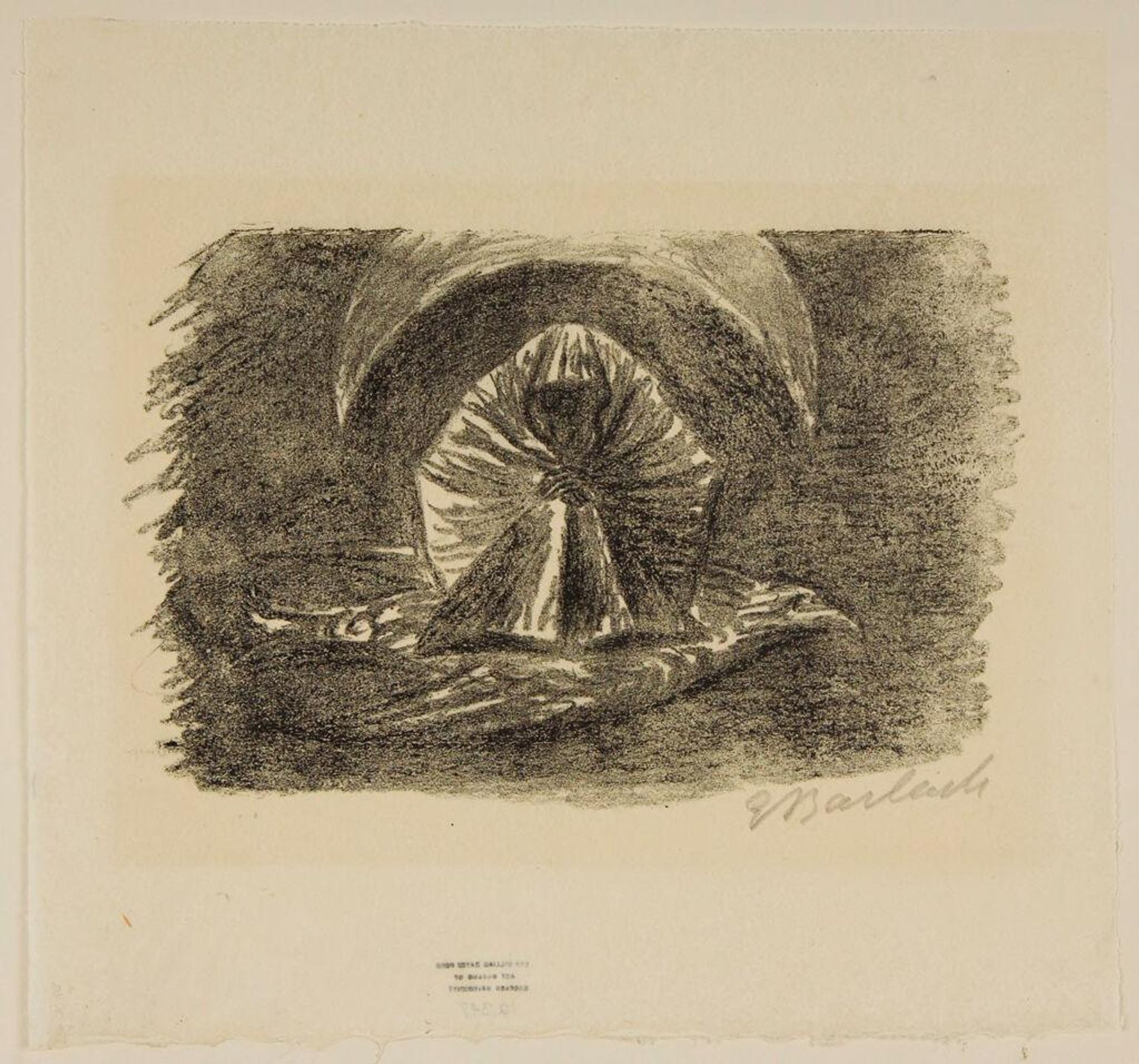 To the Moon 2: Lunar Phantom by Ernst Barlach