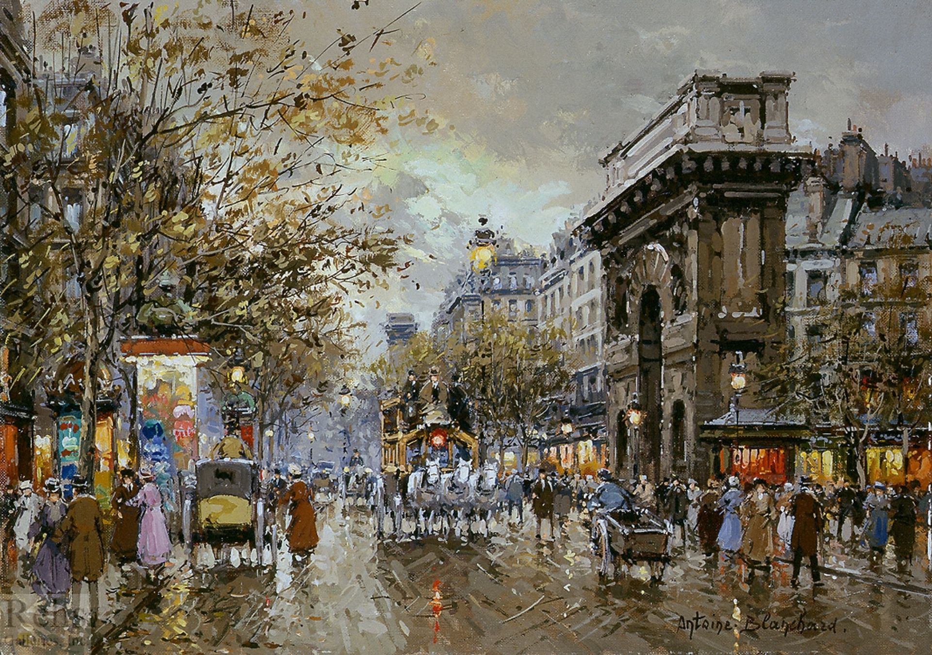 Porte St. Martin by Antoine Blanchard