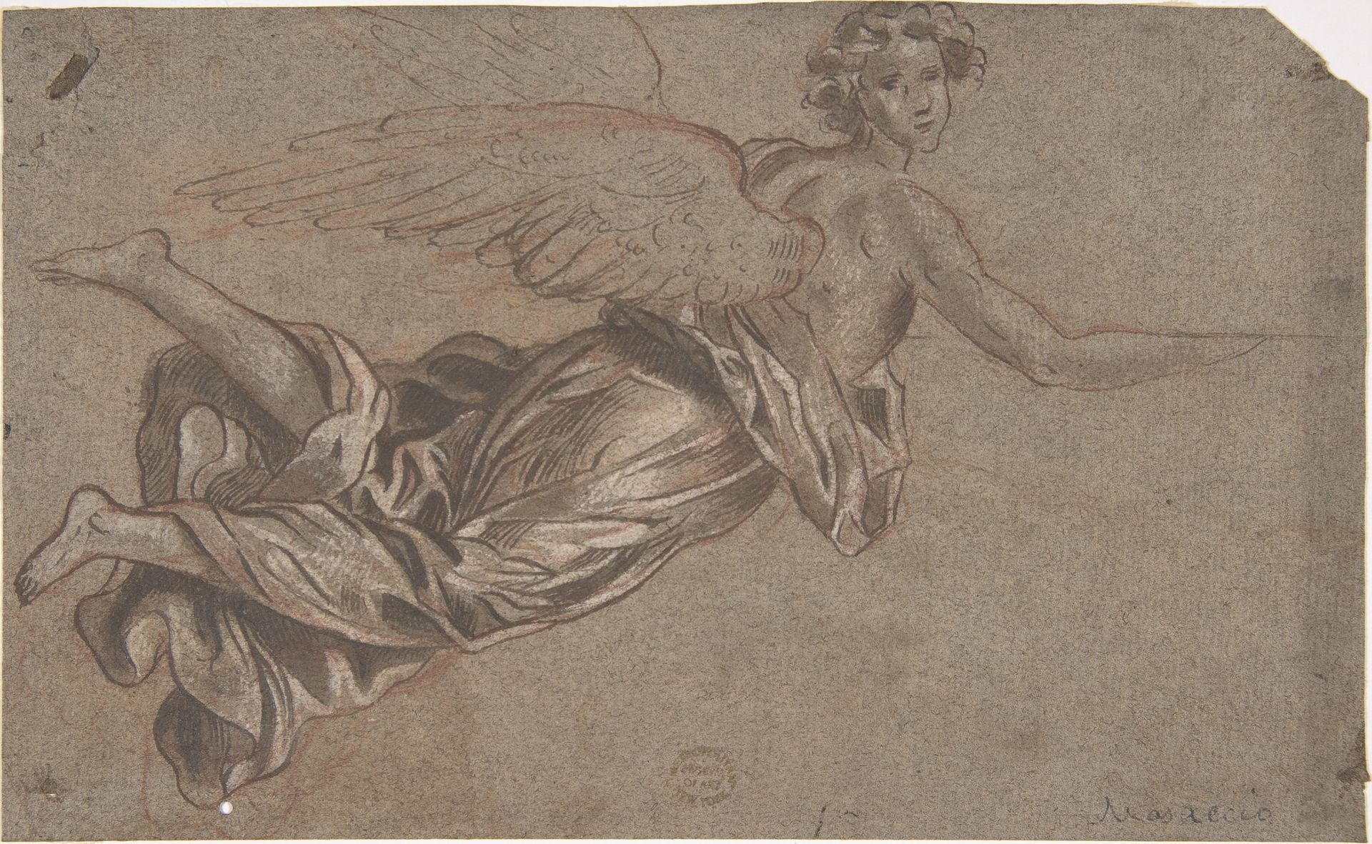 Flying Angel by Anonymous