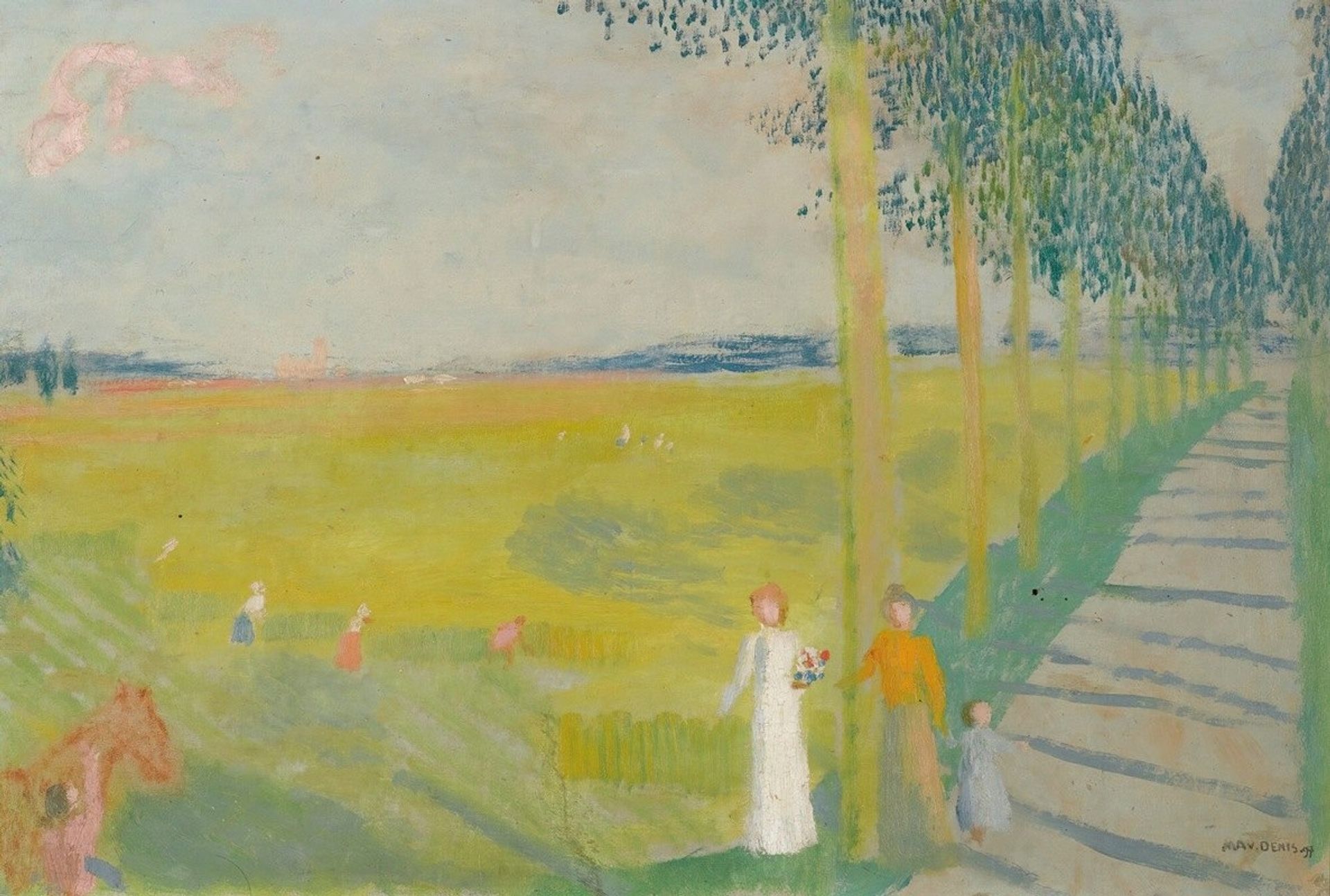 Paysage De Campagne by Maurice Denis