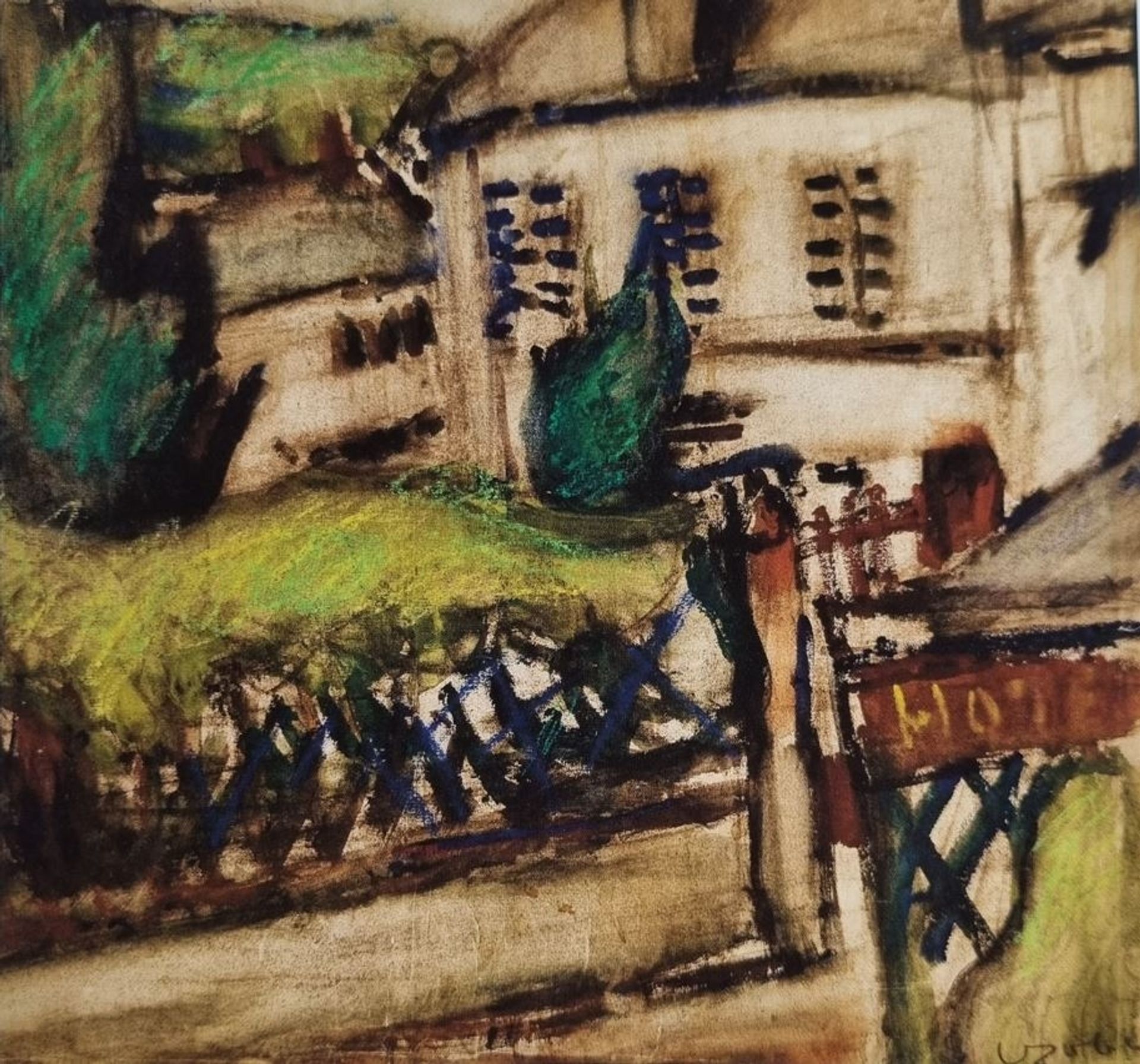 Cóbel Béla Cormeilles 1913 by Bela Czobel
