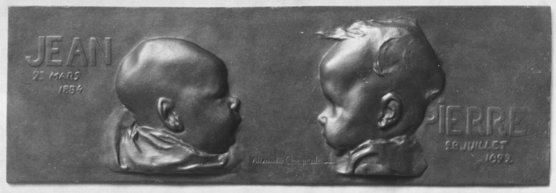 Jean and Pierre Charpentier, the Artist's Sons by Alexandre-Louis-Marie Charpentier