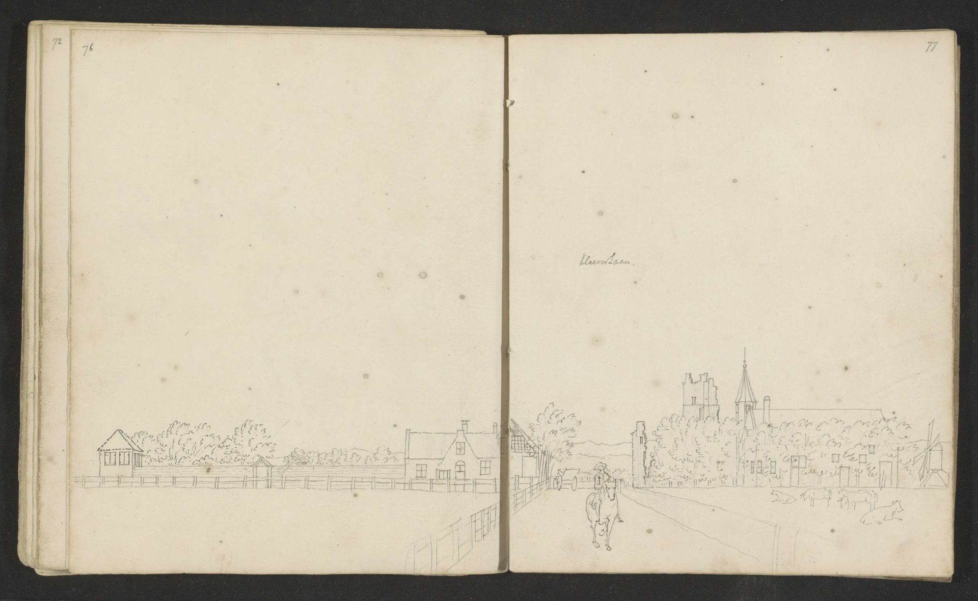 Kleverlaan te Haarlem by Cornelis Pronk