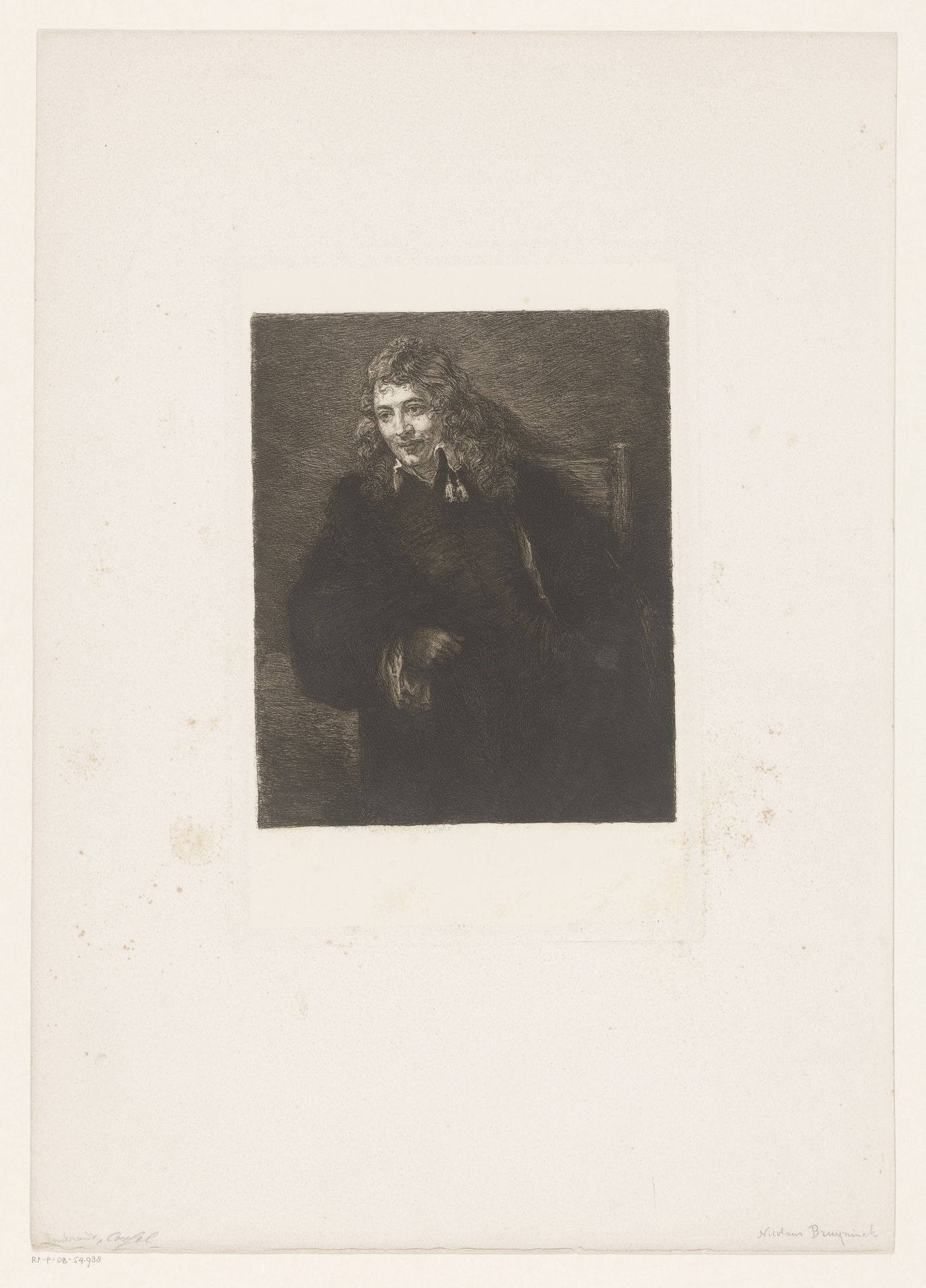 Portret van Nicolaas Bruyningh by William Unger