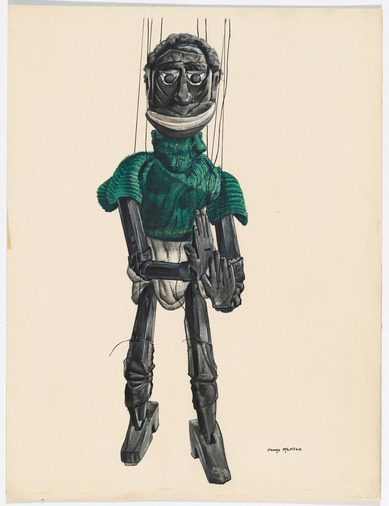 "Cannibal" Marionette by James McLellan