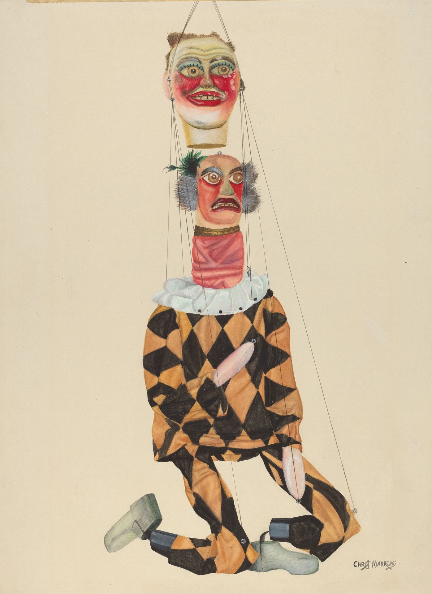 Two-Headed Freak by Chris Makrenos