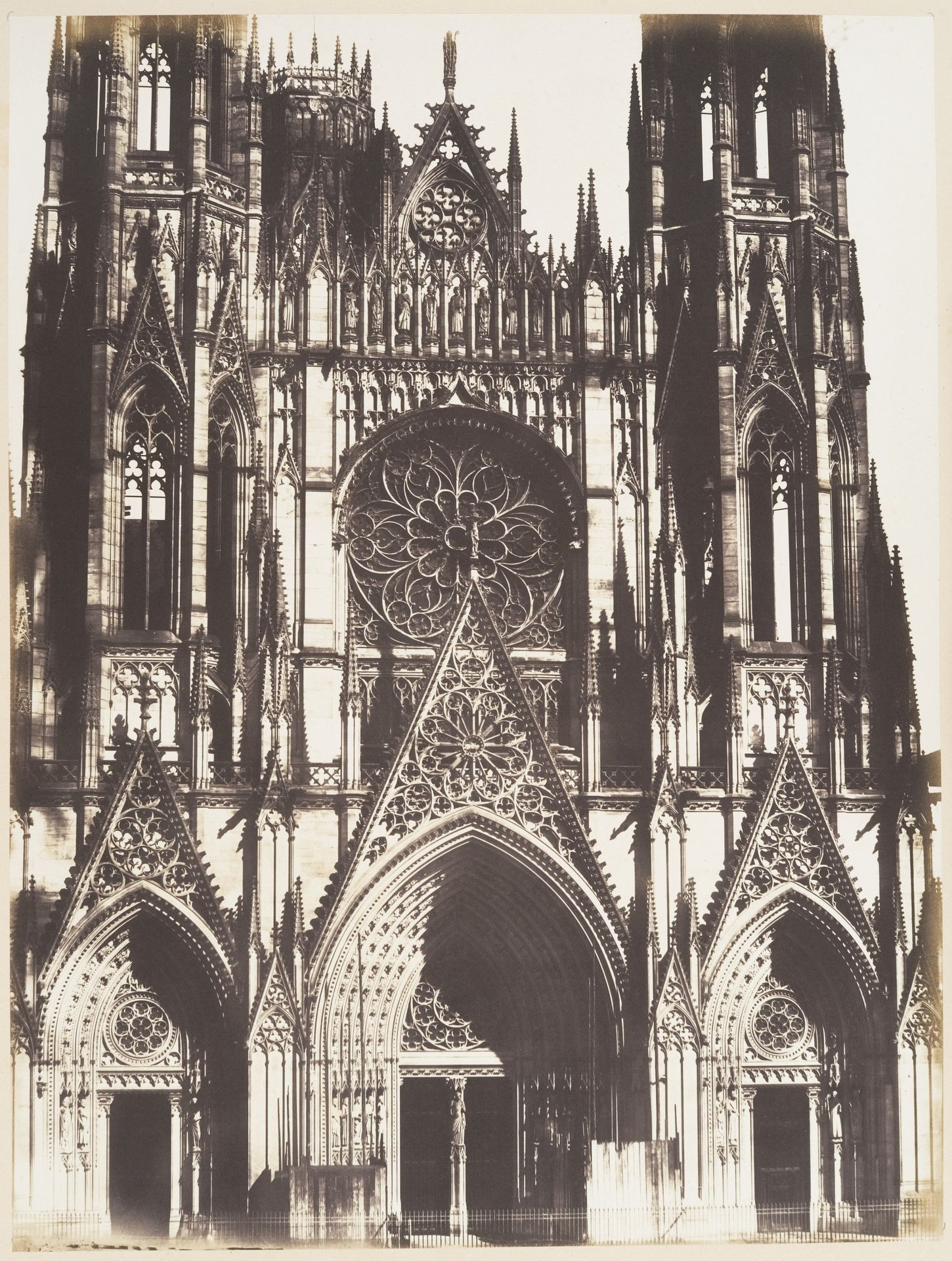 Portail de Saint-Ouen, Rouen by Edmond Bacot
