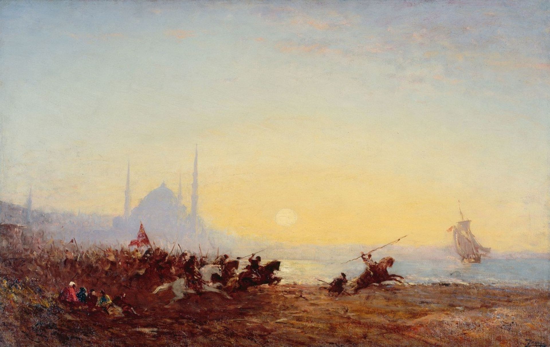 Fantasia À Constantinople by Félix Ziem