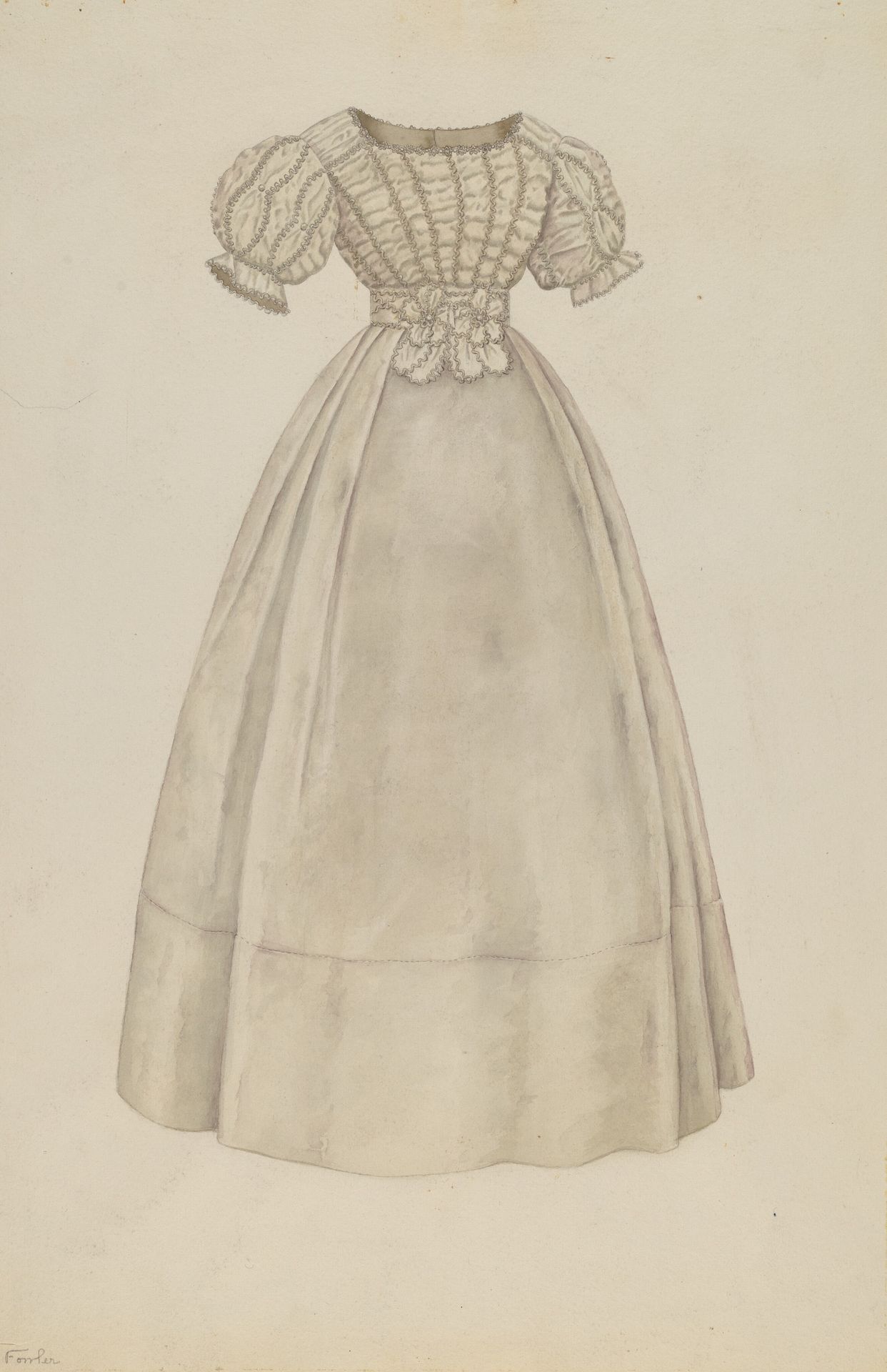 Wedding Dress by Catherine Fowler