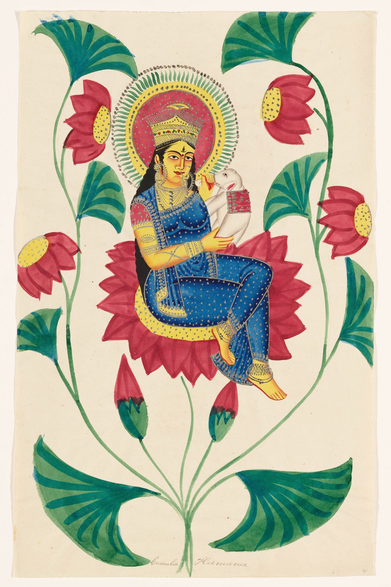 Sarasvati by Anonymous