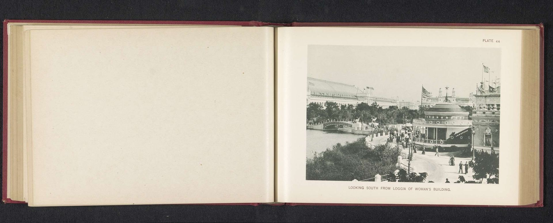 Gezicht op de World's Columbian Exposition in Chicago in 1893 by Charles Dudley Arnold