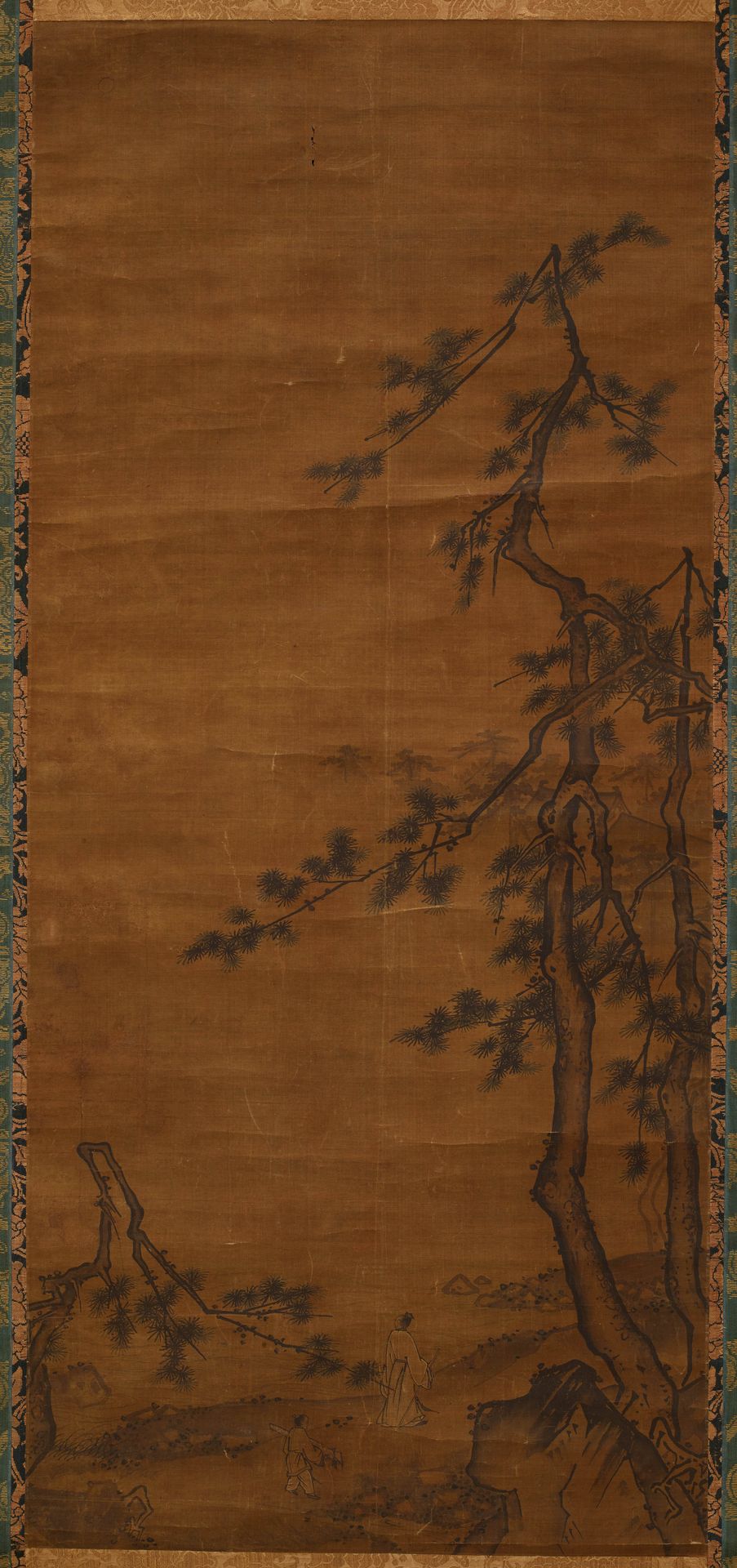 Visiting a Recluse with a Qin by Ma Lin