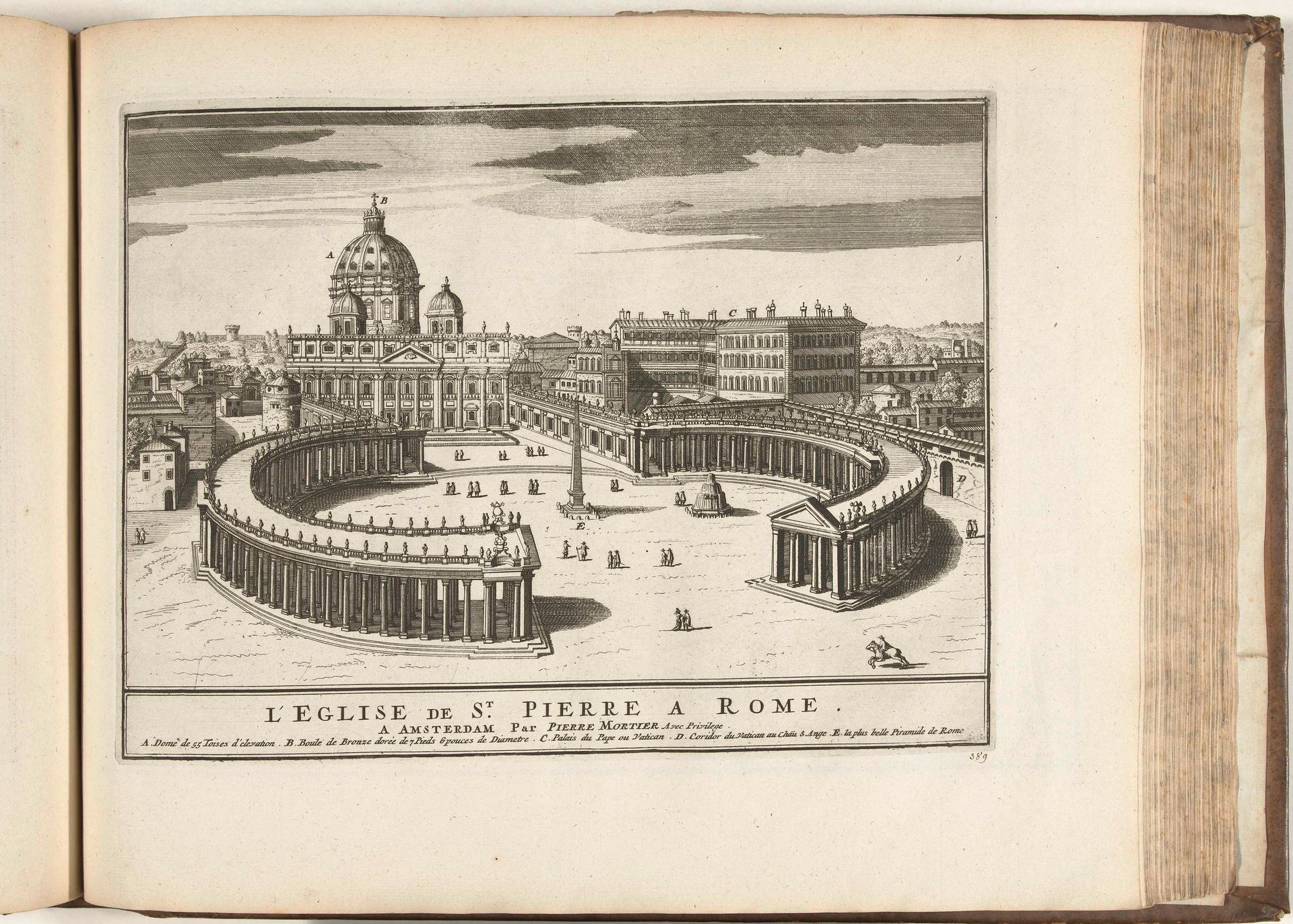 Sint-Pieter te Rome, 1726 by Anonymous