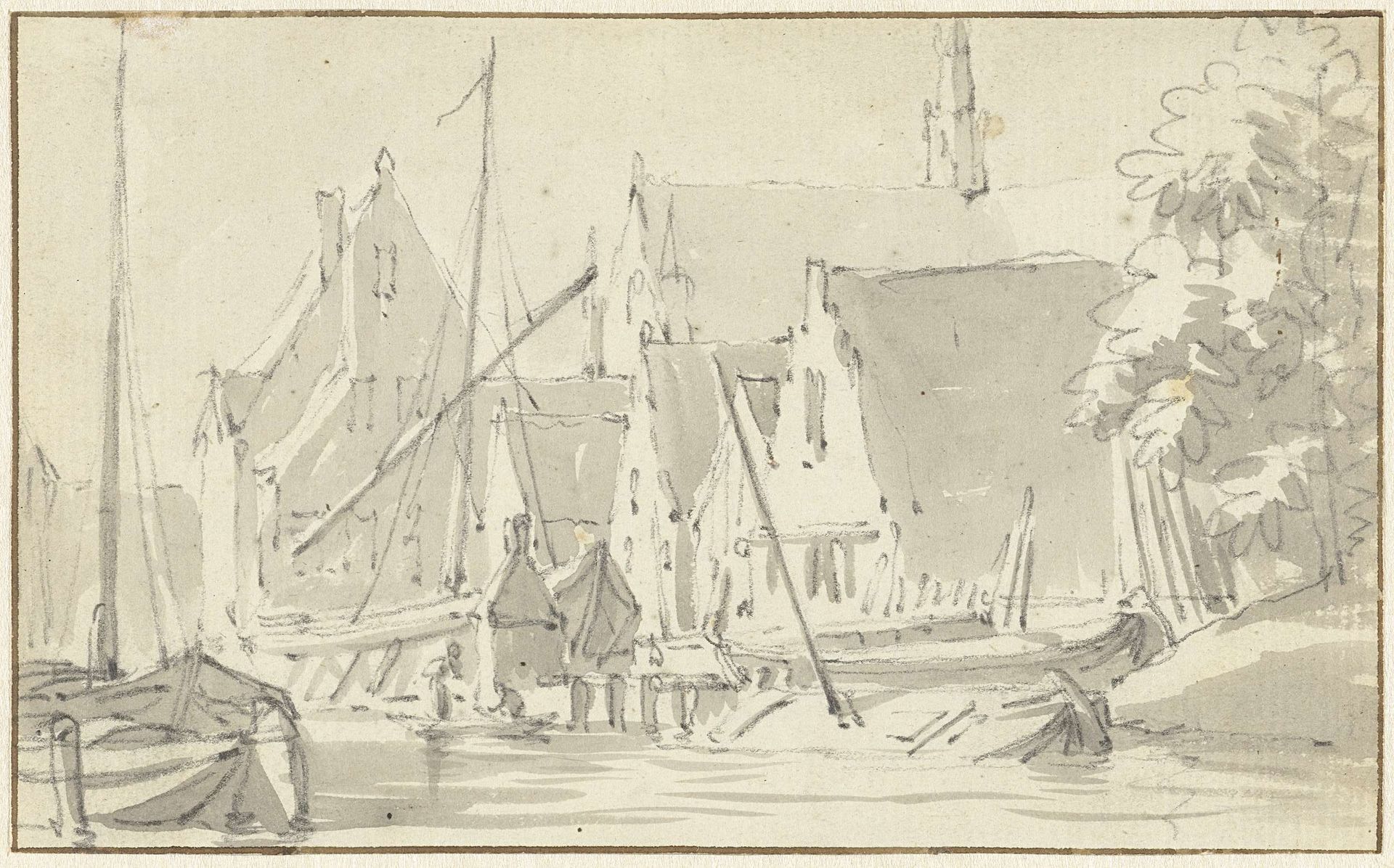 Stadsgezicht by Anonymous