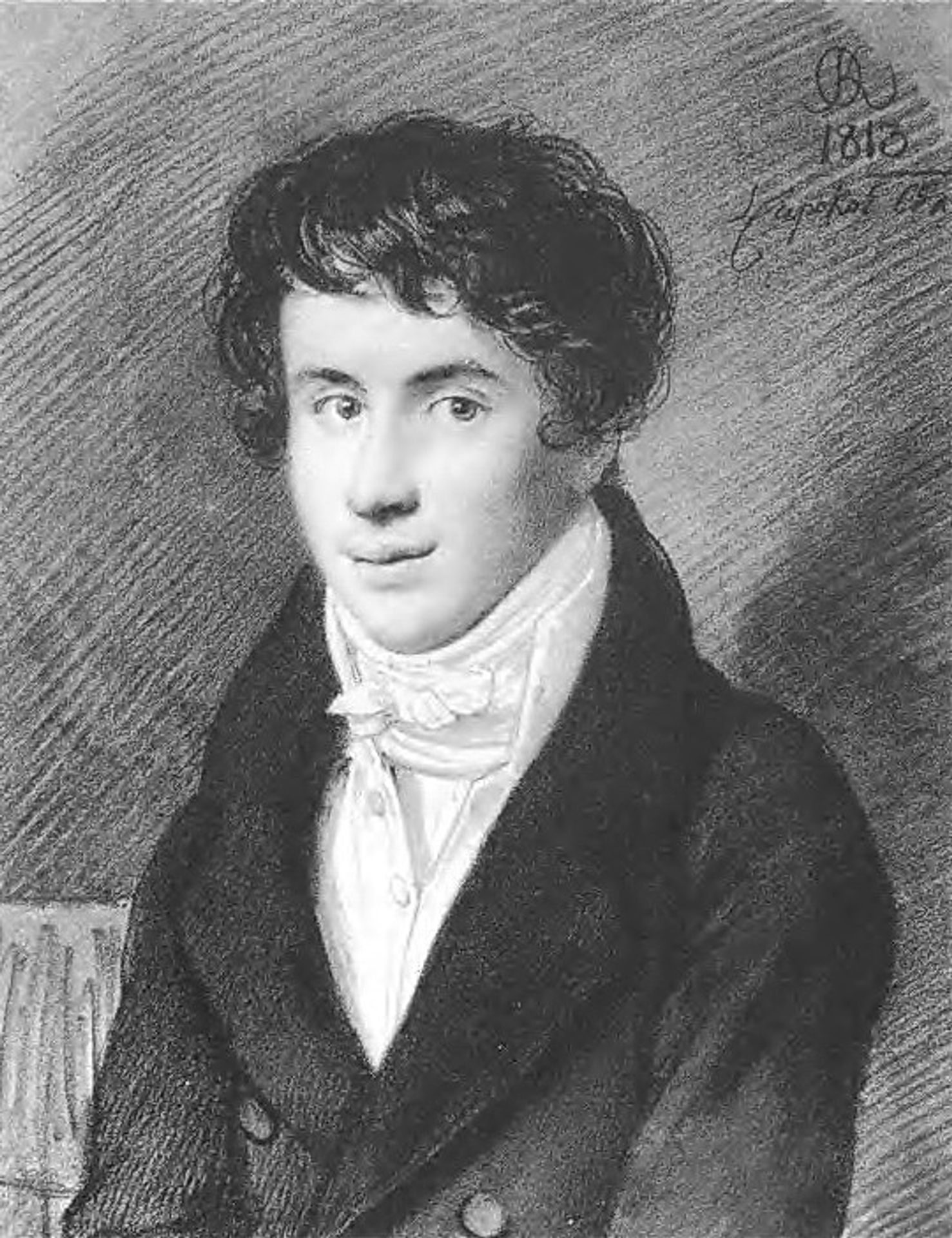 Portrait of Nikita Mikhailovich Muraviev by Orest Kiprensky