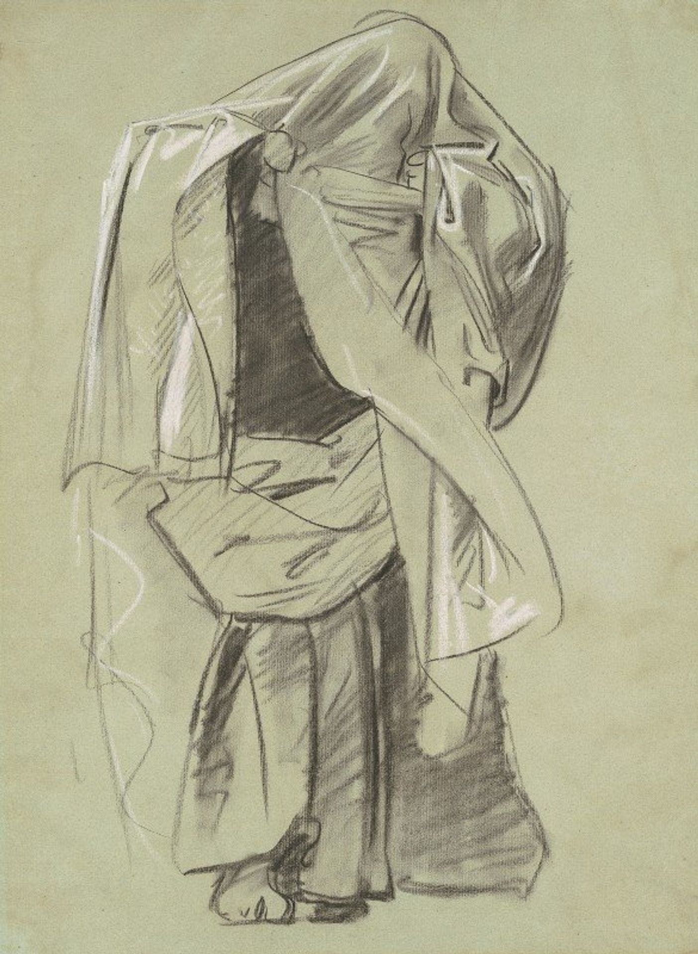 Study for ‘Frieze of Prophets’ by John Singer Sargent
