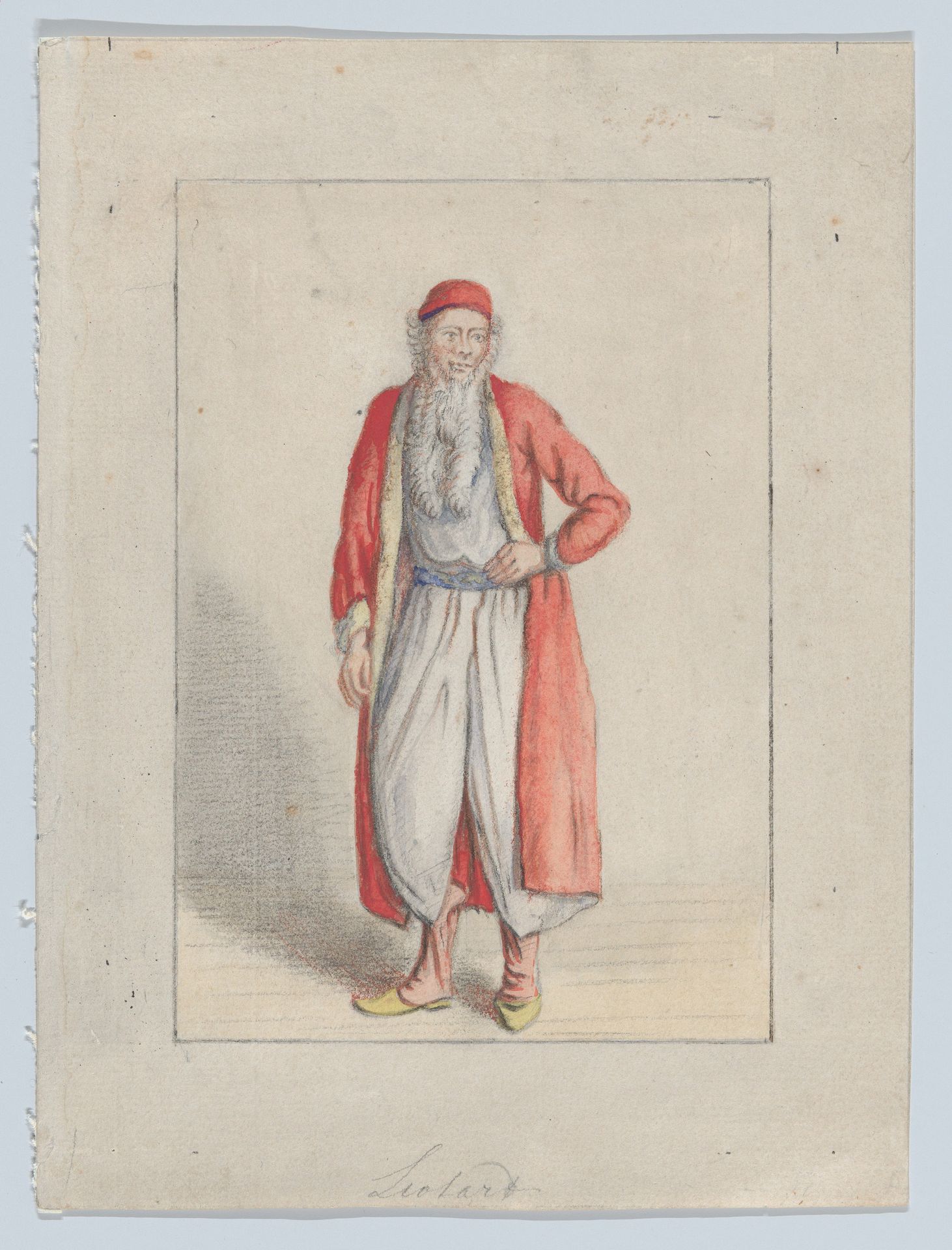 Portrait of Jean-Étienne Liotard by Anonymous