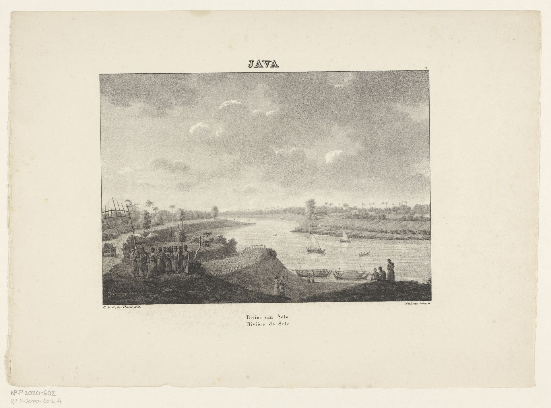 Rivier de Solo te Java by Jean Baptiste Ambroise Marcellin Jobard