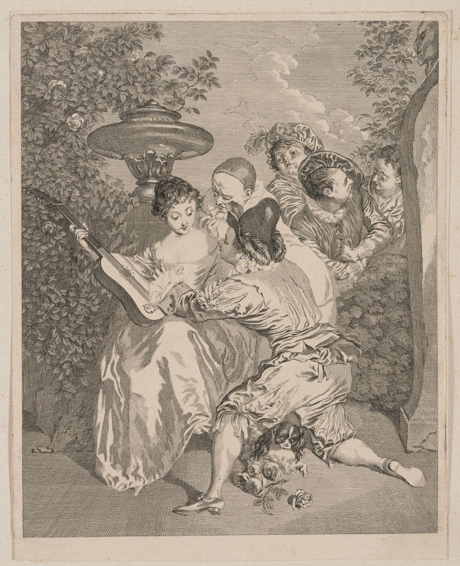 The Romancer by Charles Nicolas Cochin lâainÃ©