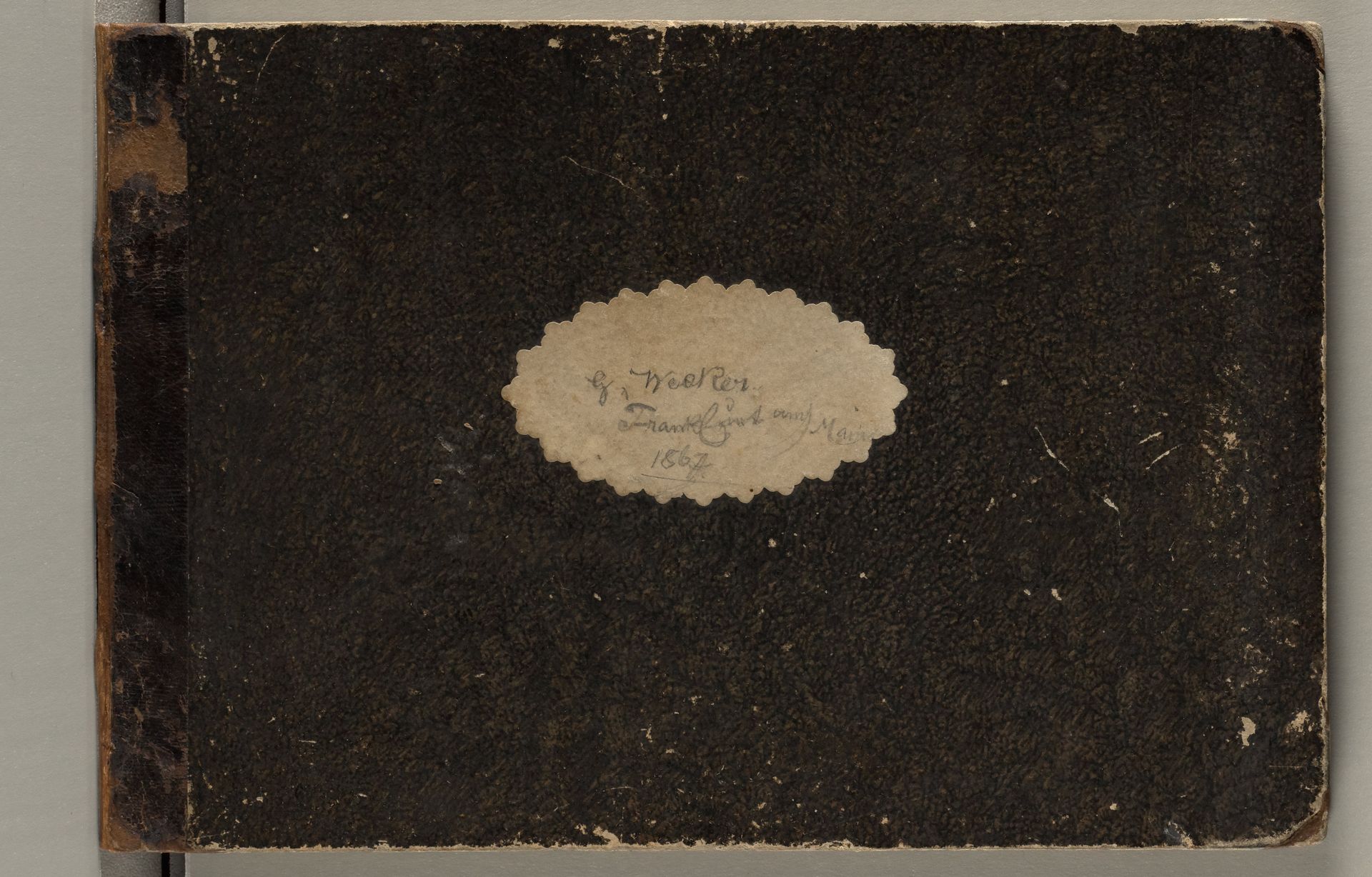 Skizzenbuch by Georg Christian Wecker