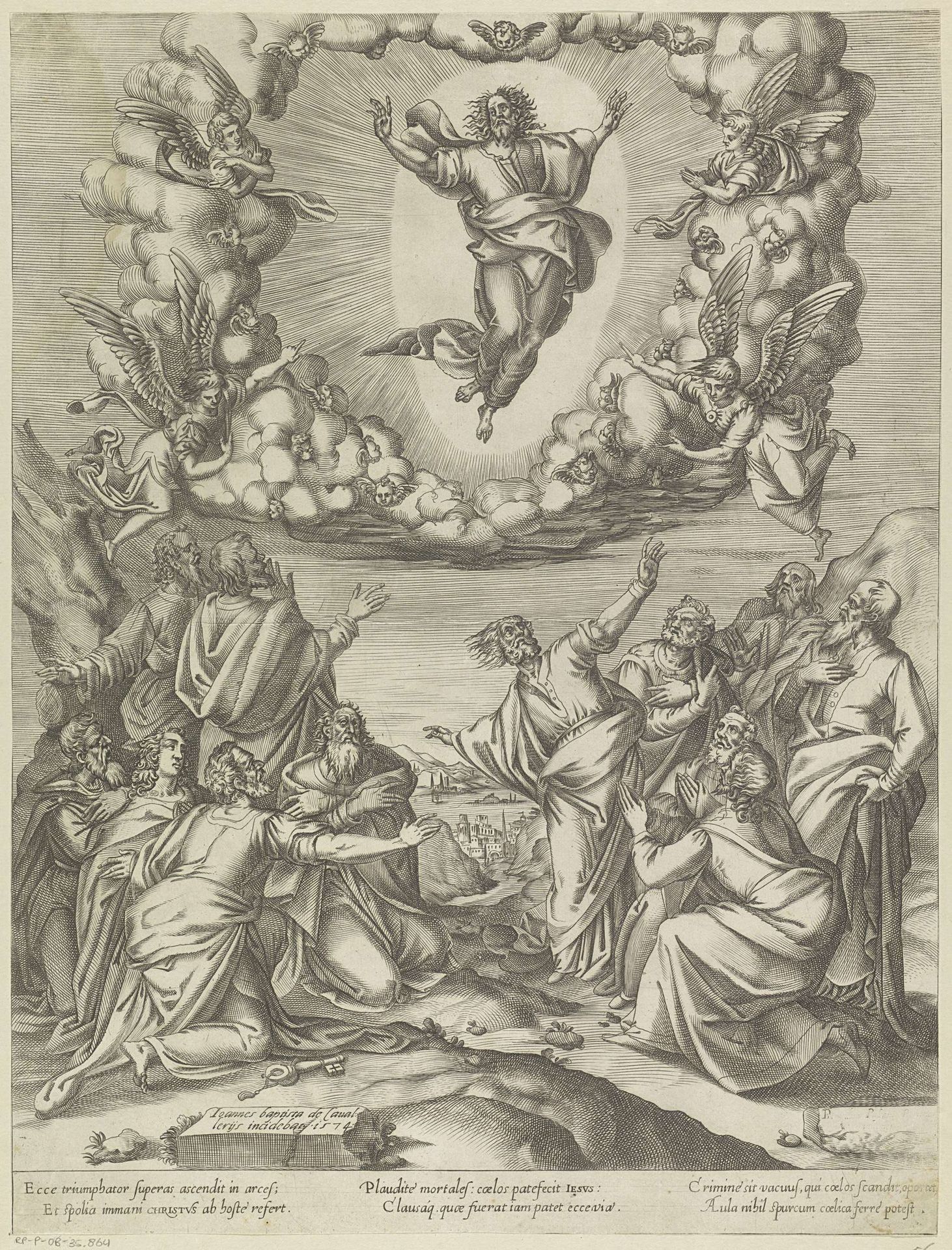 Hemelvaart by Giovanni Battista Cavalieri