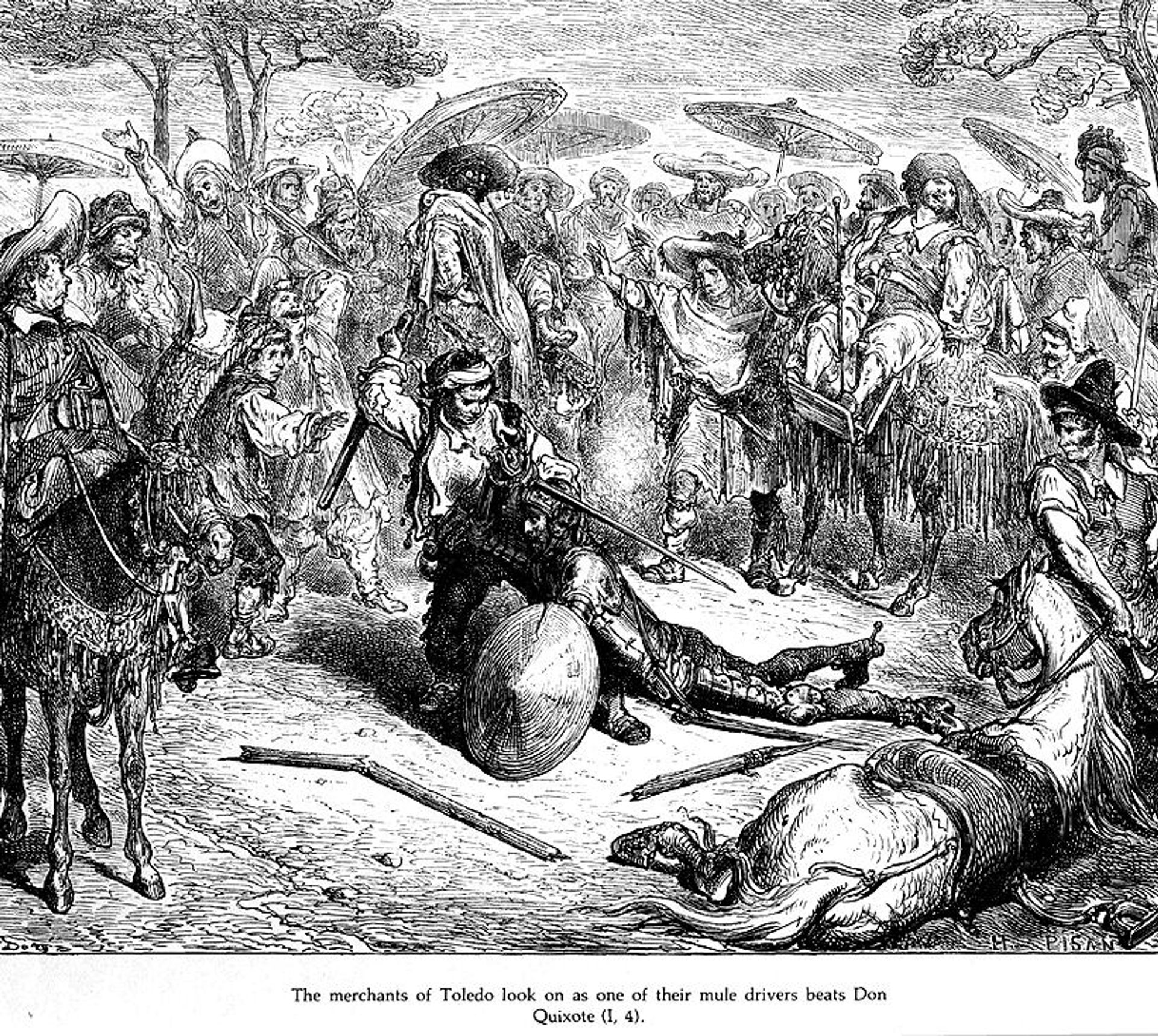 Don Quixote by Gustave Dore