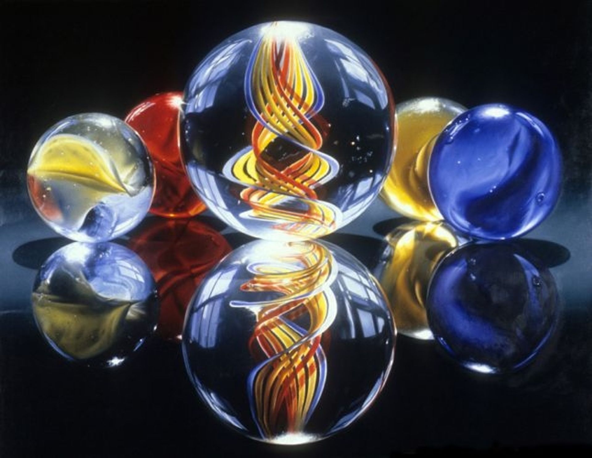 Marbles VII by Charles Bell