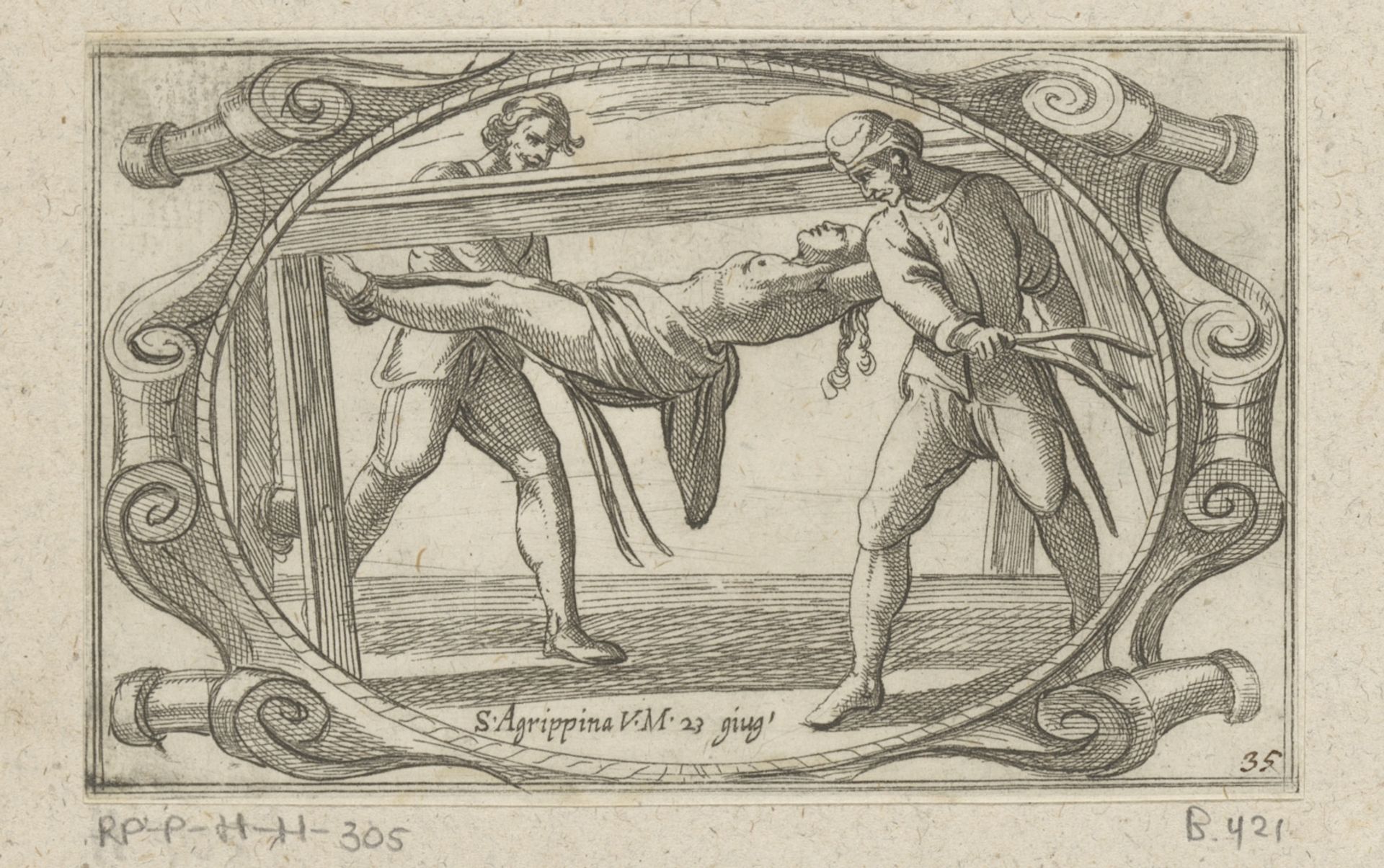 H. Agrippina by Antonio Tempesta
