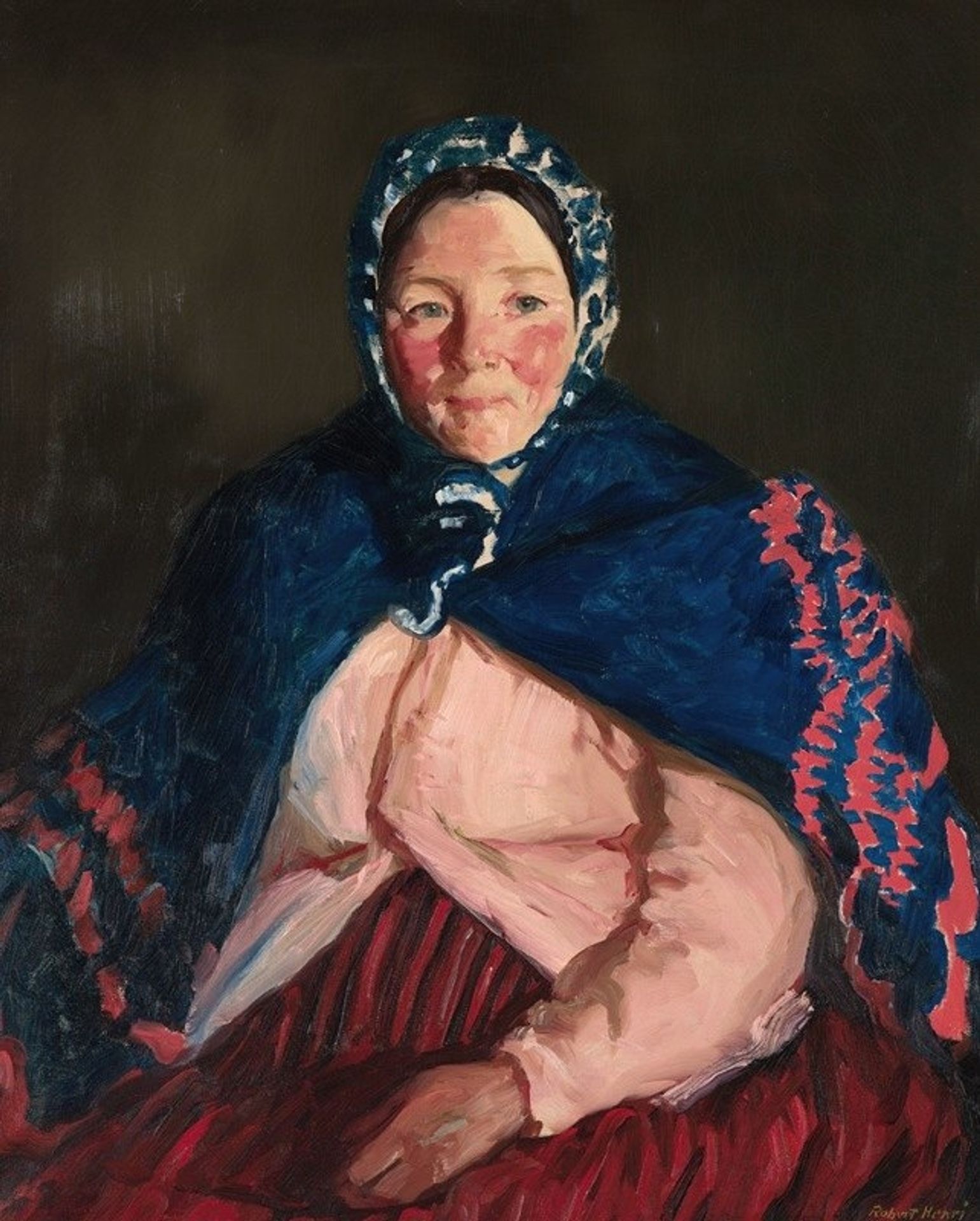 Old Johnnie’s Wife by Robert Henri