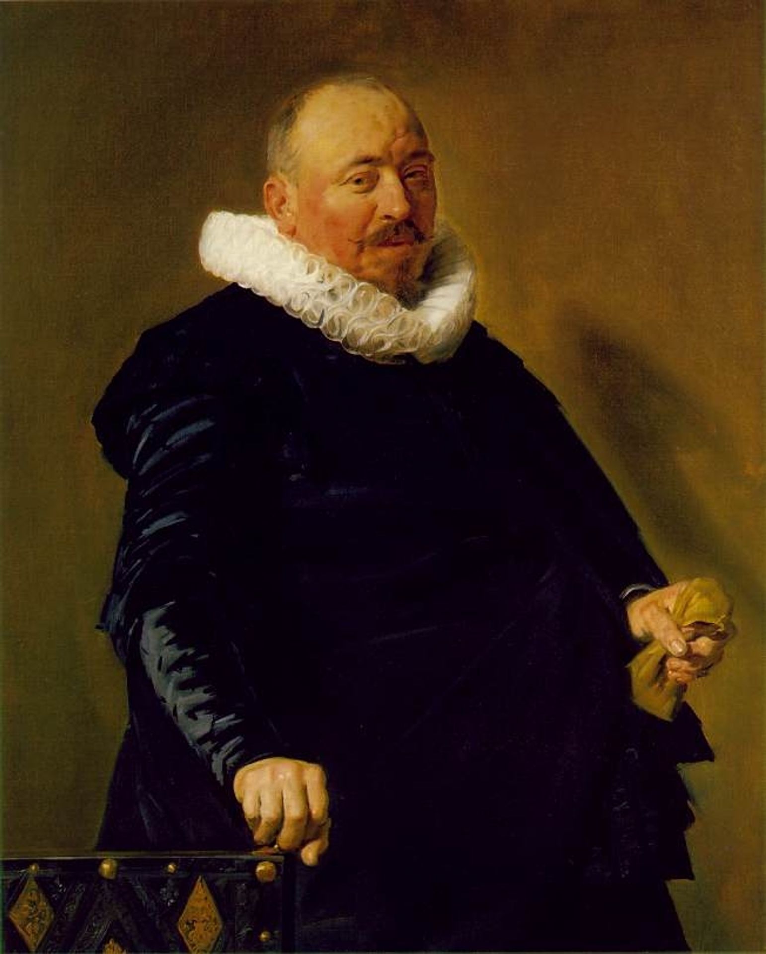Portrait of an elderly man by Frans Hals