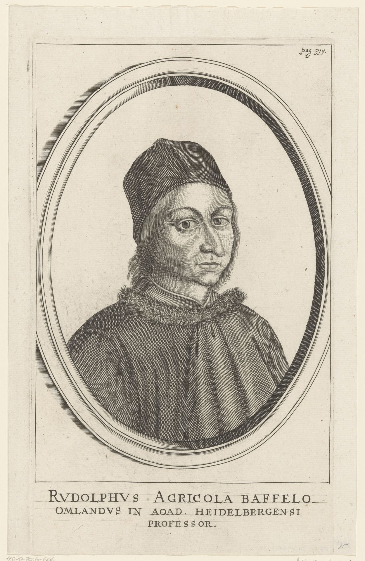 Portret van Rudolf Agricola by Anonymous