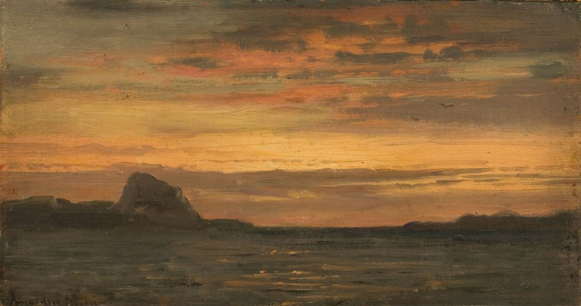 Fra Skjærgehavn by Amaldus Nielsen