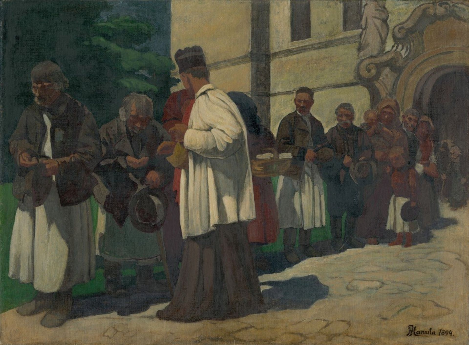 Alms by Jozef Hanula