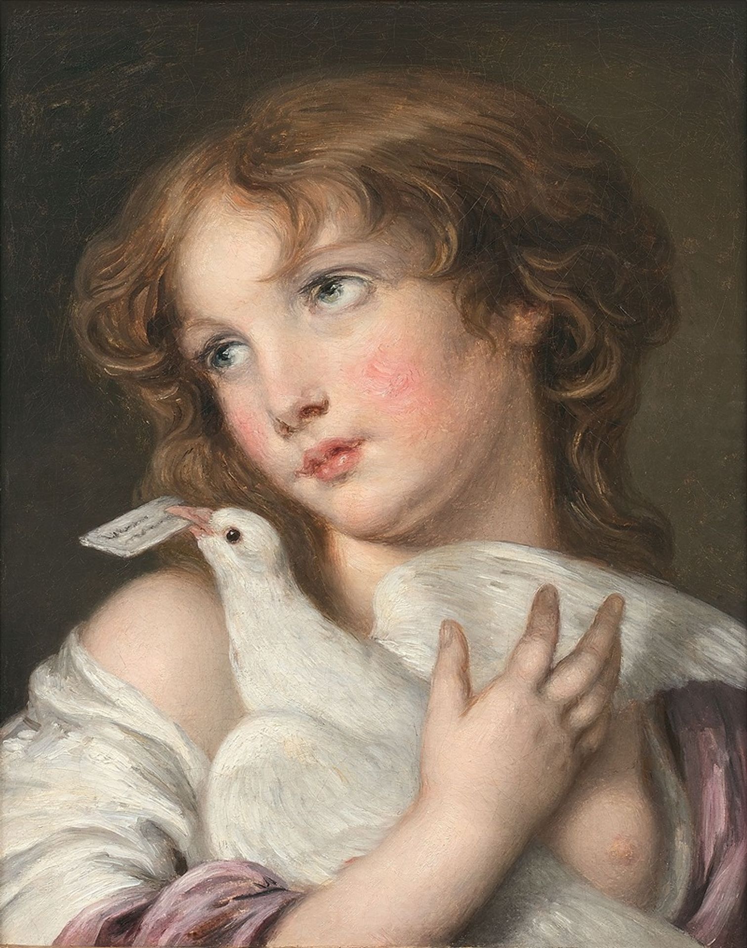 Le message d’amour by Jean-Baptiste Greuze