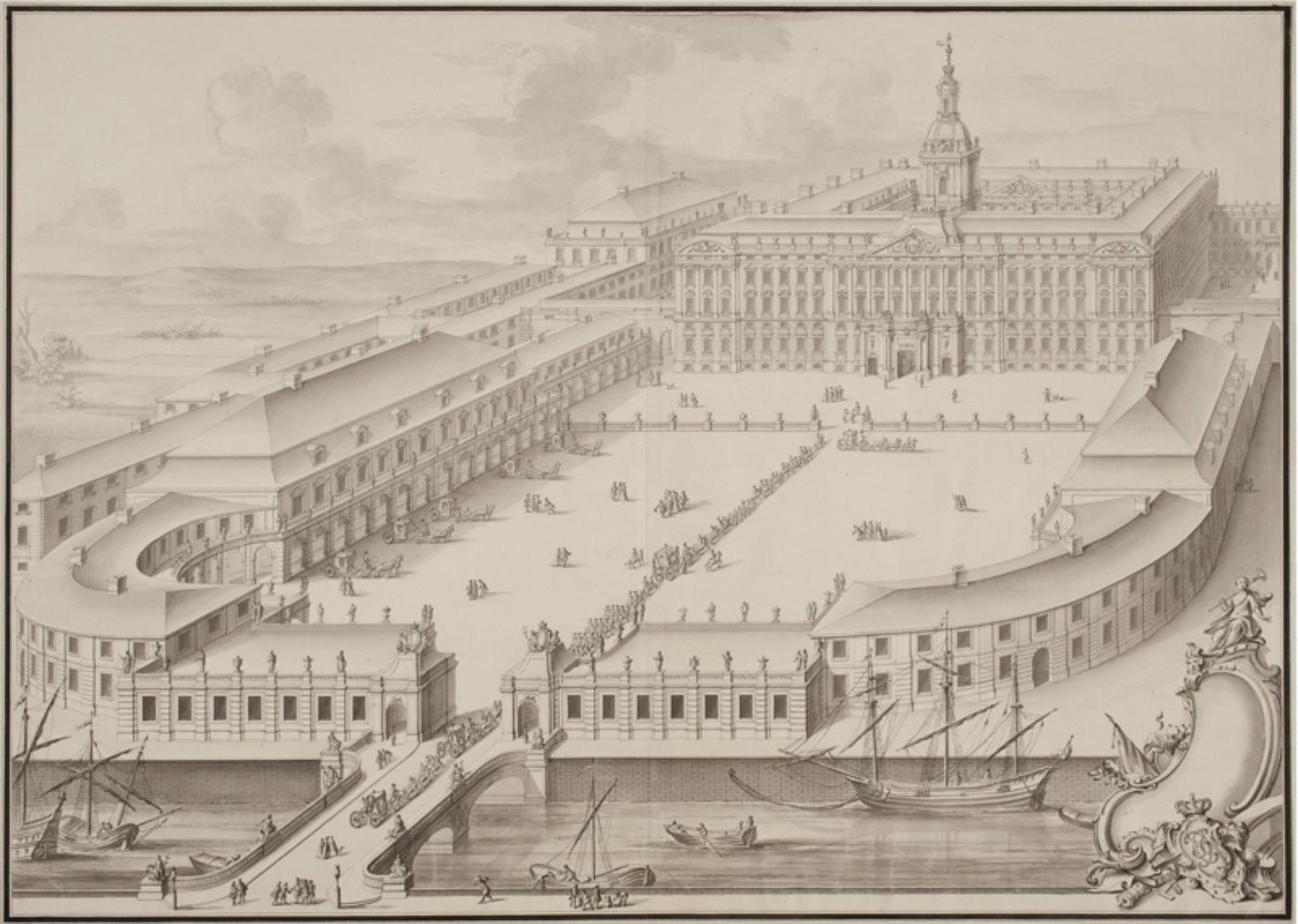 Christiansborg Slot by Anonymous