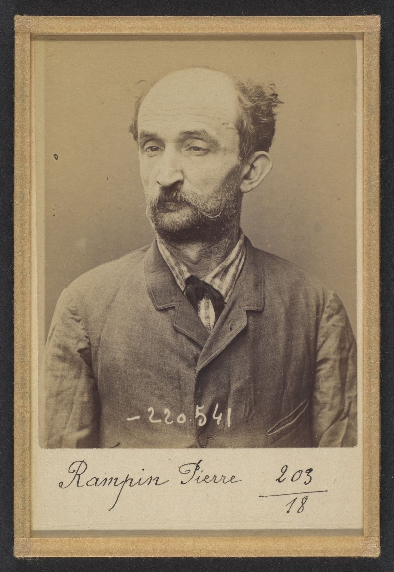 Rampin. Pierre. 3/7/94 by Alphonse Bertillon