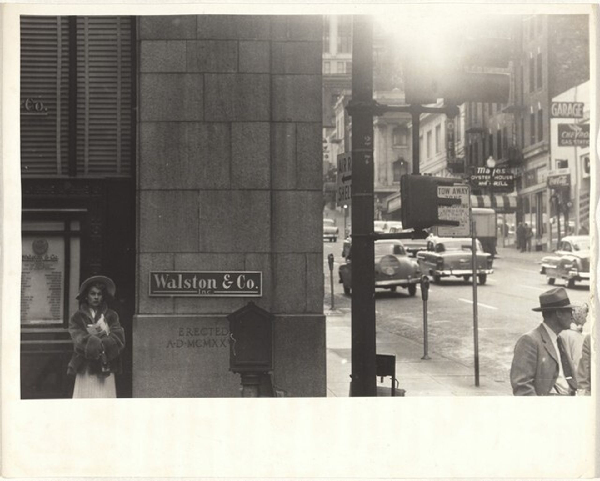 Street corner--San Francisco by Robert Frank