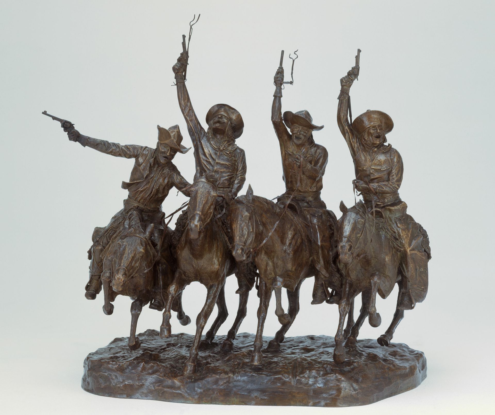Coming Through the Rye (Over the Range) by Frederic Remington
